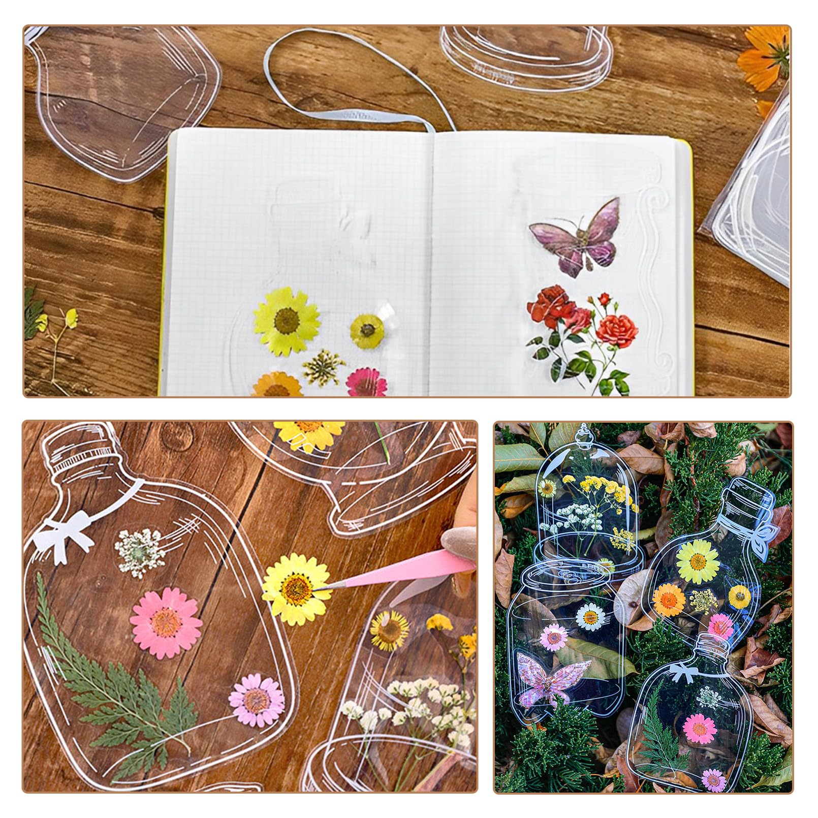 80 Piezas Marcapaginas Personalizado,Marcador de Bricolaje Casero Transparente,Marcapaginas Niños Para Lectores,Regalos de Amantes de Los Libros,Regalos de Ratón de Biblioteca,Regalos Literarios