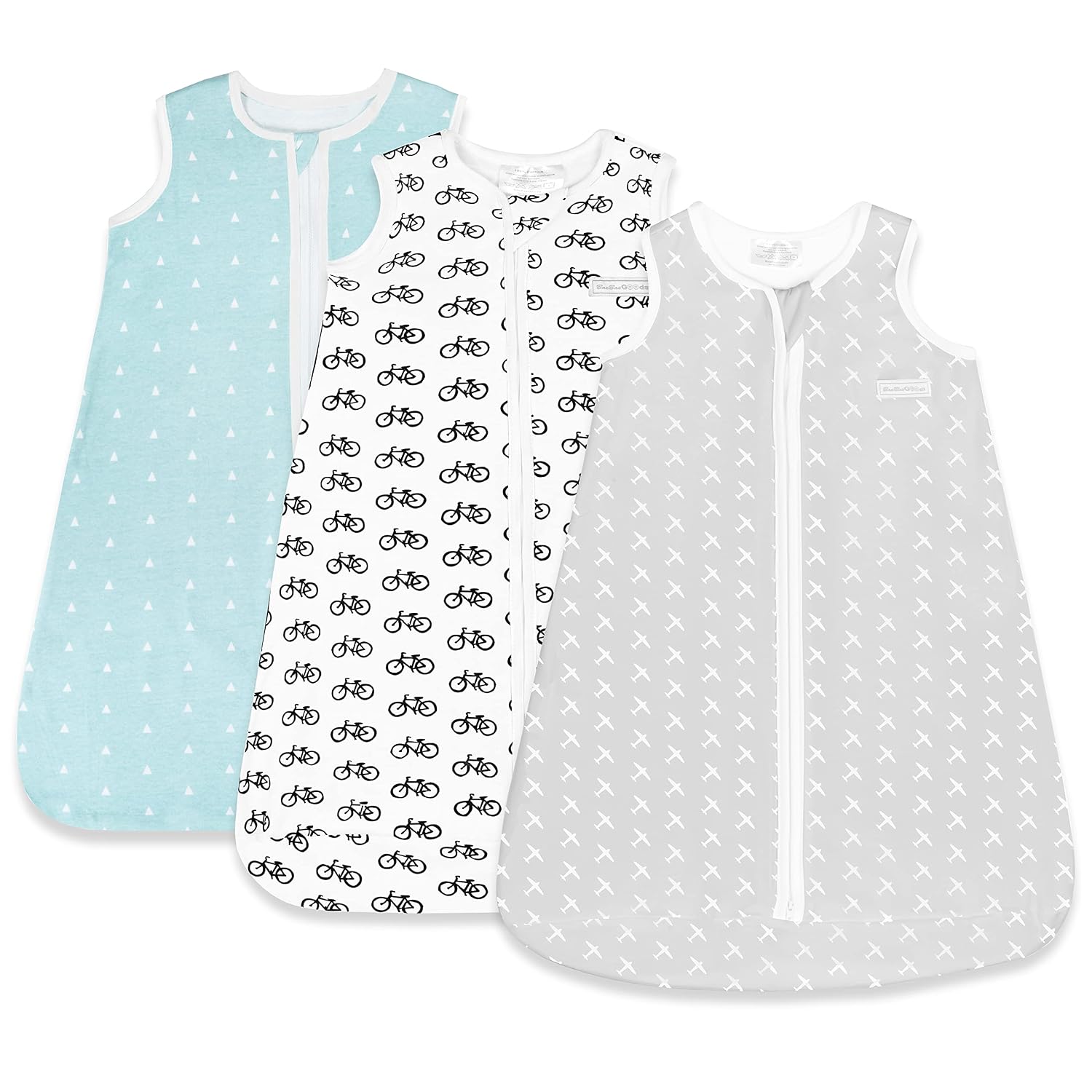 Baby Sleeping Bag Sack – Infant Sleeping Bags 6-12 Months – Pure Cotton Wearable Blanket Baby Sleep Bag – Unisex Zip Up Baby Bag for Sleeping and Diaper Changing – Breathable Bag Sleepers for Babies