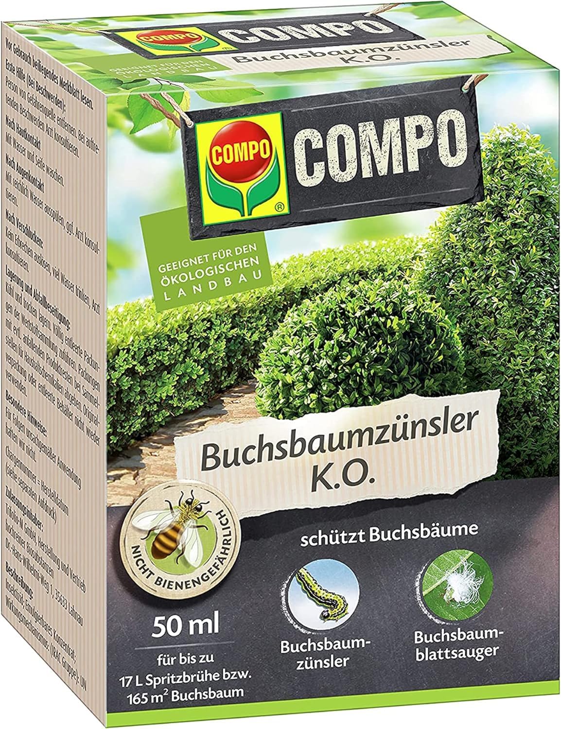 COMPO Buchsbaumzünsler K.O. - Spritzmittel