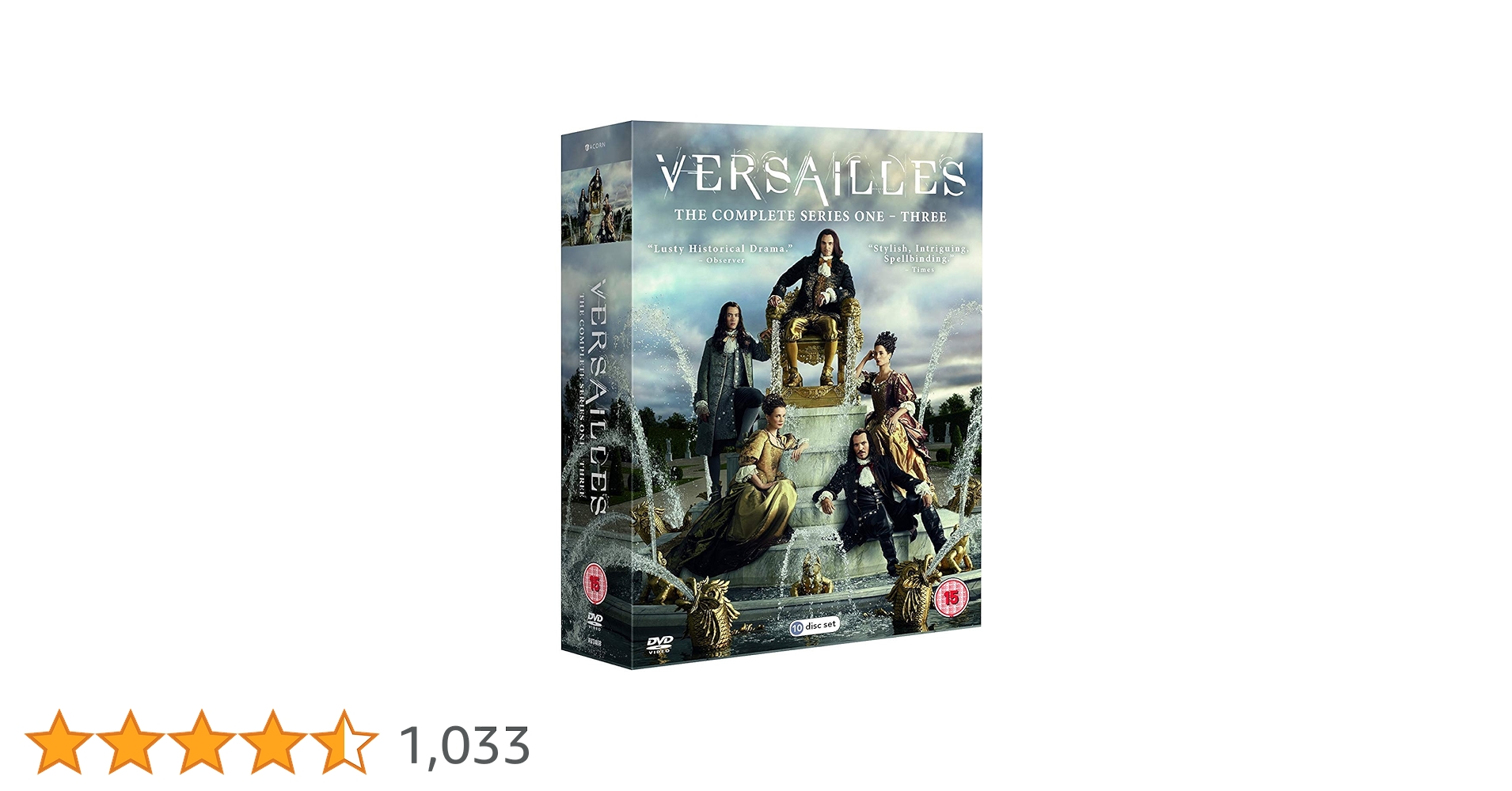 Versailles DVD コレクション Versailles - Series 1-3 Complete Box Set [DVD] [Region2