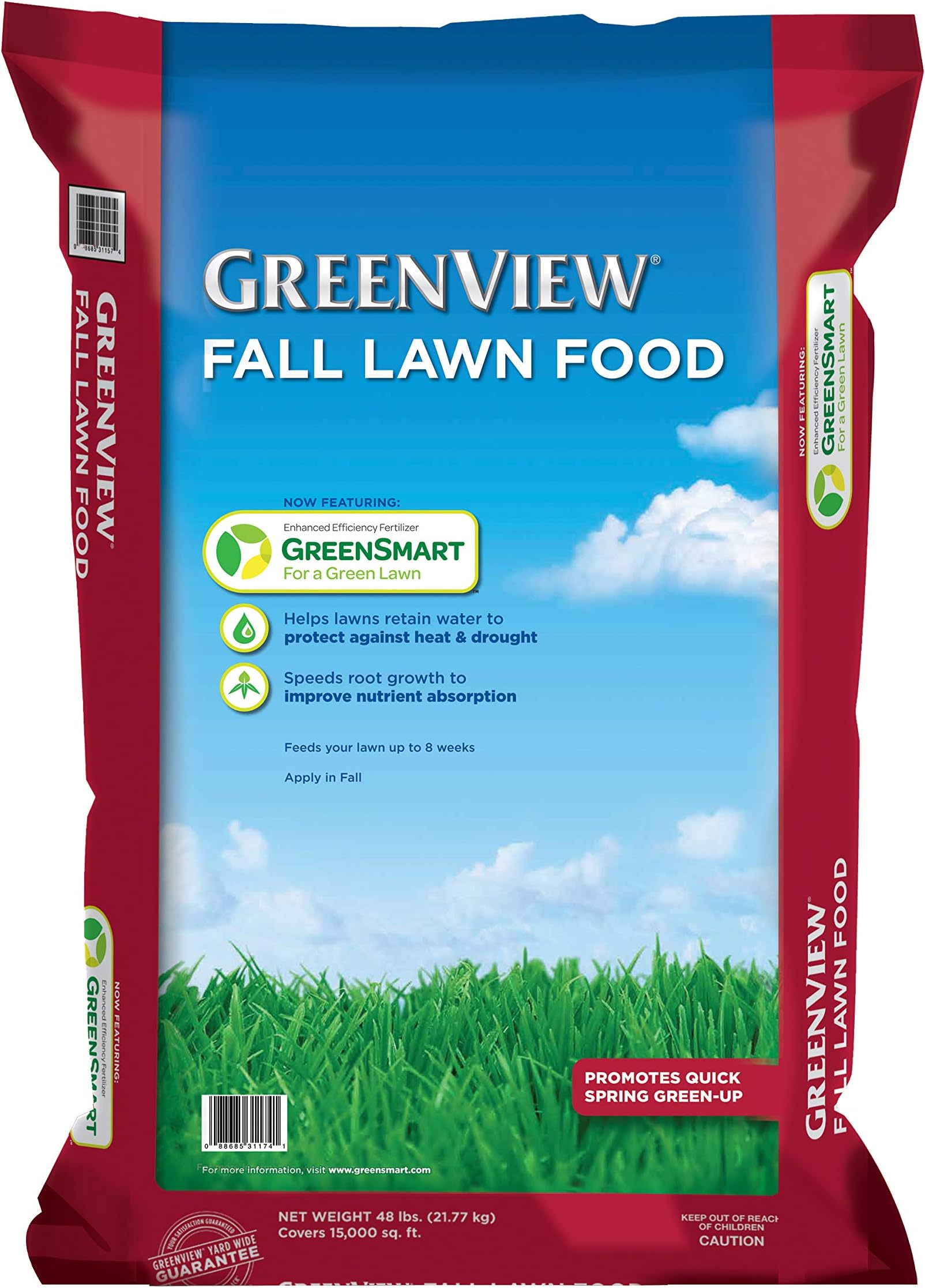 Fall Lawn Food - 48 lb. Bag - Covers 15,000 sq. ft.