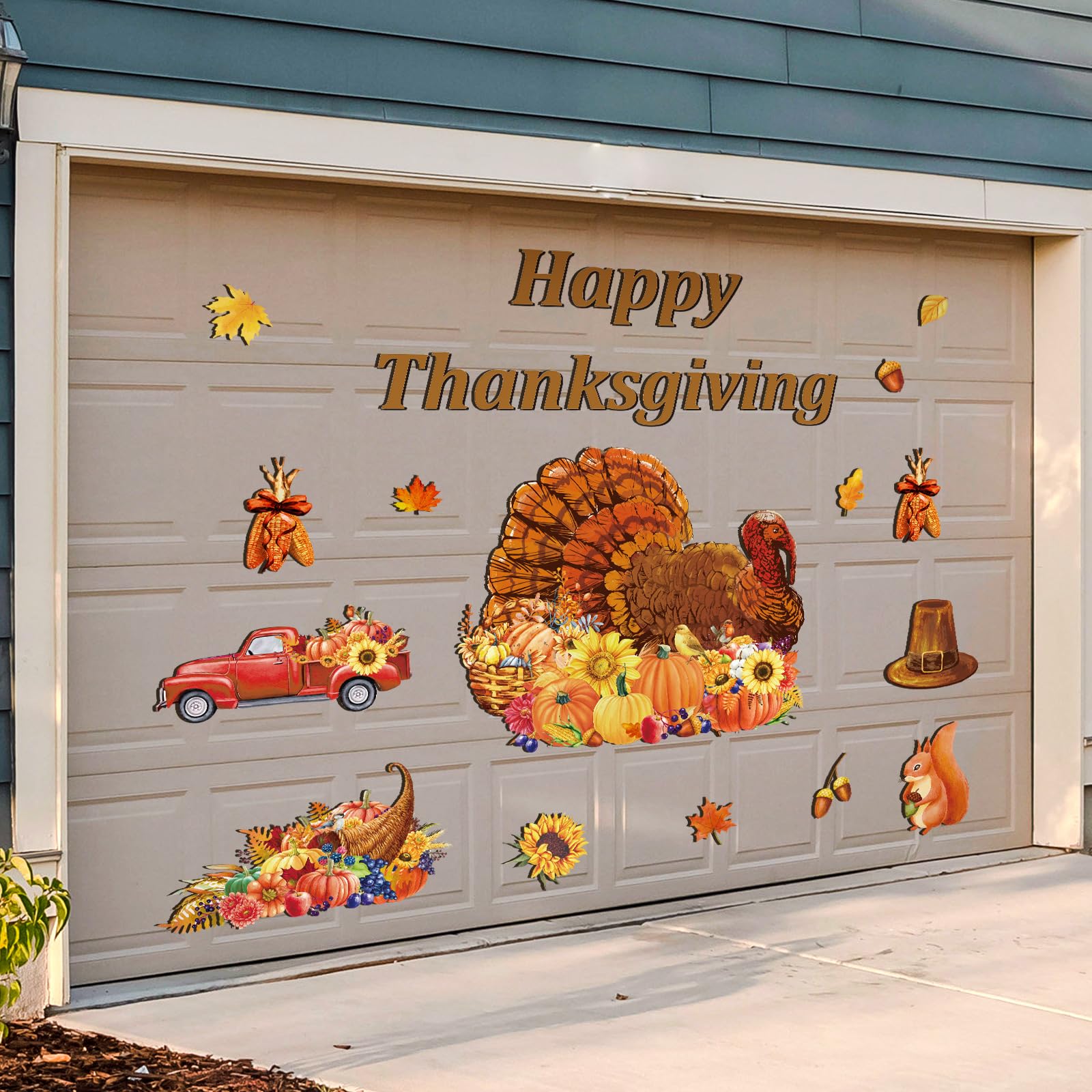 Umigy 24-Pack Fall Thanksgiving Magnets – Cute Gnome, Pumpkin, Leaf Designs For Fridge Or Car - View #7