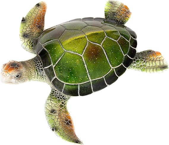 Corner merchant sea turtle statue garden decor tabletop…
