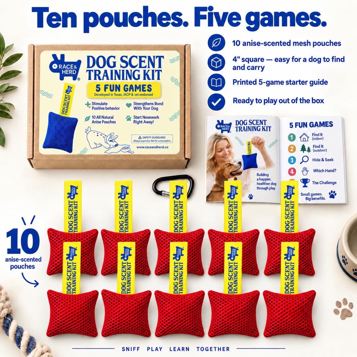 SALTY DOG / 『Chasing My Tail』『ANiMA』他セット Amazon.com : Race&Herd Dog Scent Kit — 10 Anise Sniff Pouches, 4