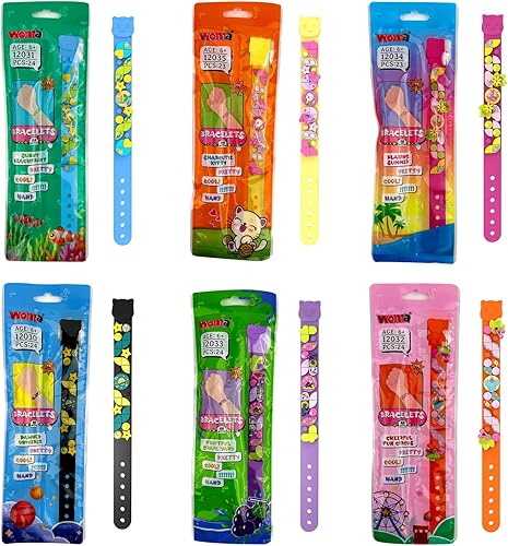 Miniatura 3 de SIENON Paquete de 6 pulseras de puntos con bloques de construcción, kit de manualidades creativas para hacer pulseras para niños, juguetes de