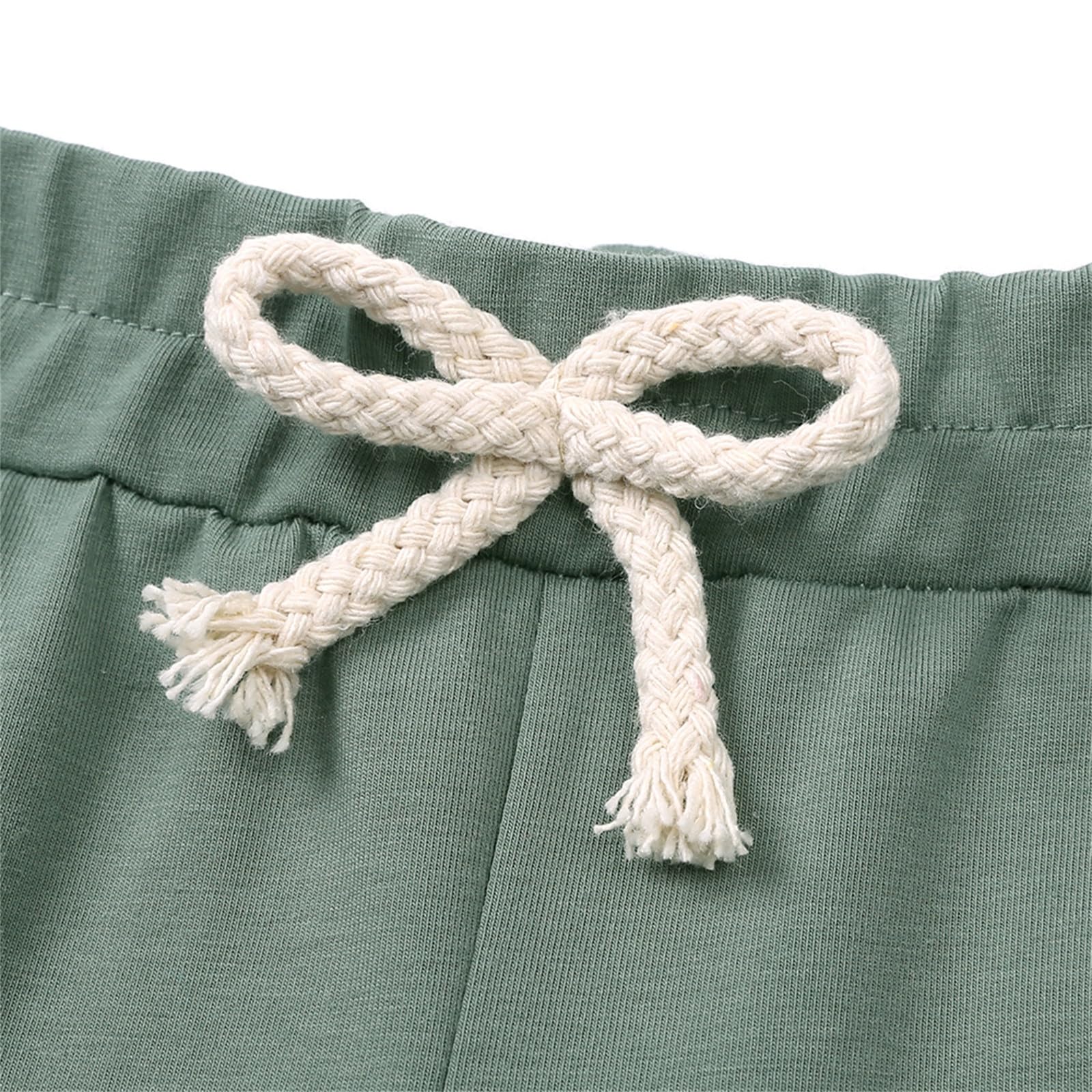 Generisch Conjunto de 2 piezas de chándal para niños pequeños, para verano, camiseta de manga corta con pantalones cortos