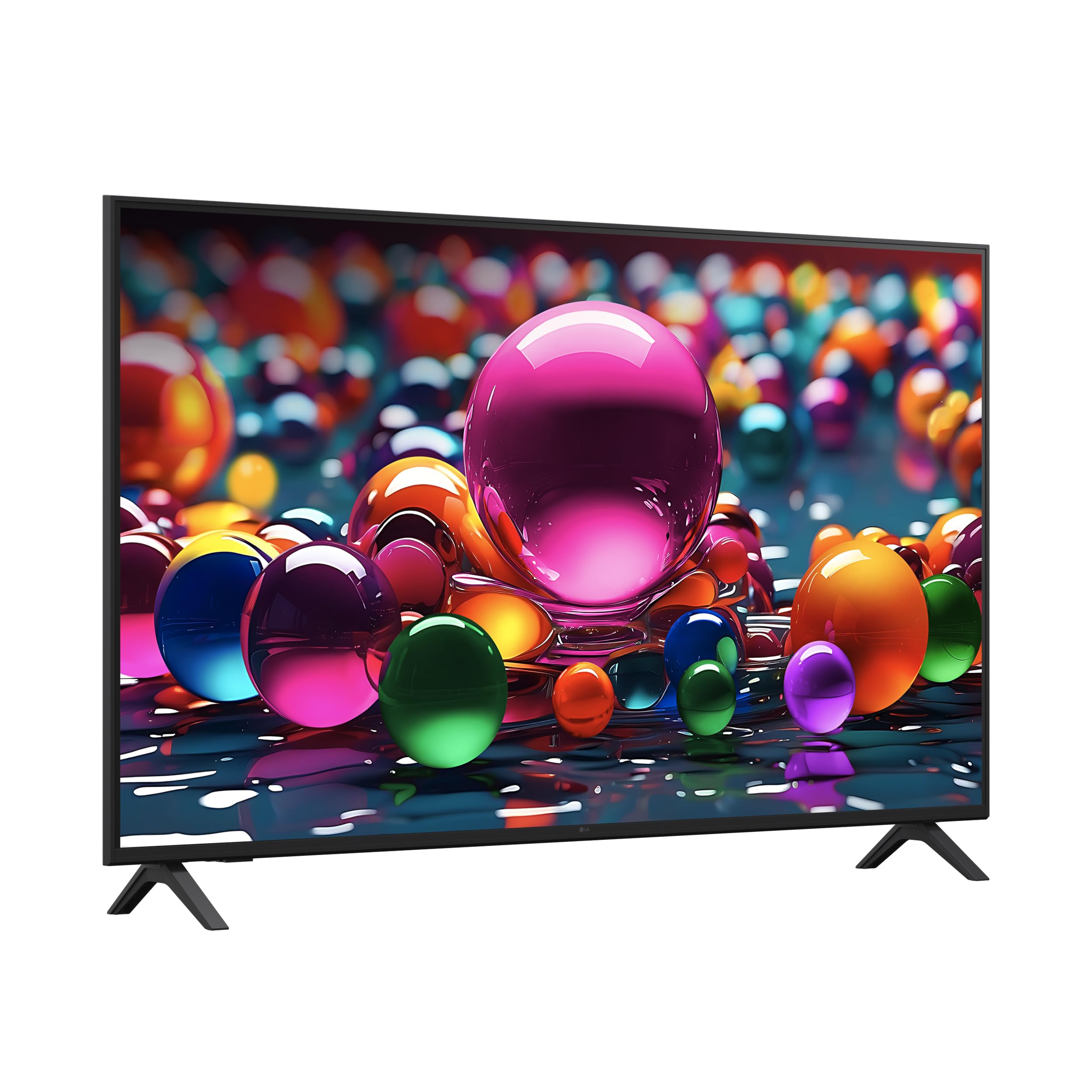 LG UHD AI 55 Pollici, Serie UA75 2025 Smart TV 4K Ultra HD - 55UA75006LA | Processore ?7 Gen8, WebOS con AI, Filmmaker Mode, HDR10, Gaming con VRR 4K@60Hz, Game Optimizer, Wi-Fi