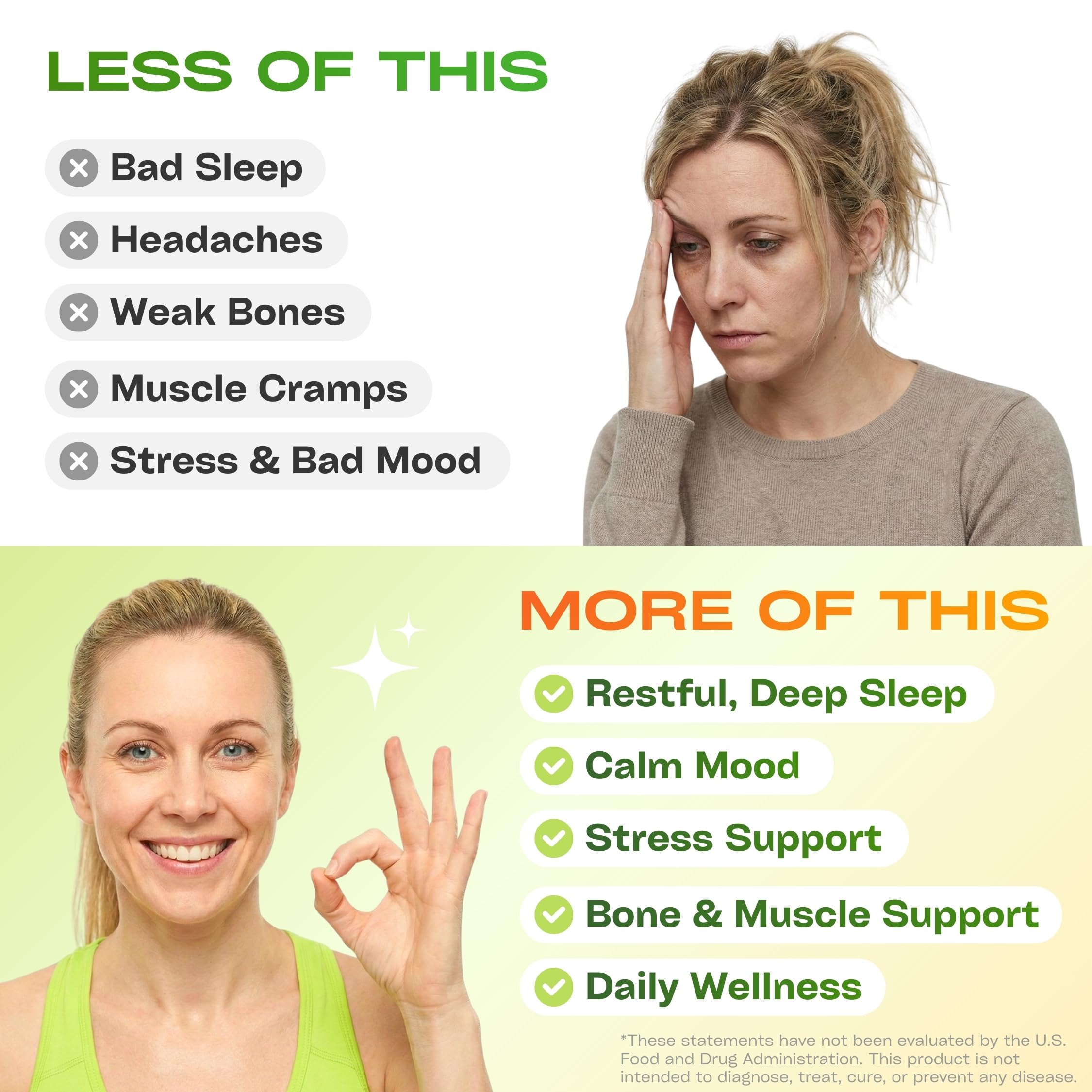 GOBIOTIX Magnesium Glycinate Powder – 6-Form Magnesium Complex: Malate, Citrate & More – Sleep, Stress & Calm Support for Women & Men – High Absorption, Sugar Free – 420mg, 60 Servings (Lemon Lime) — Amazon image 6