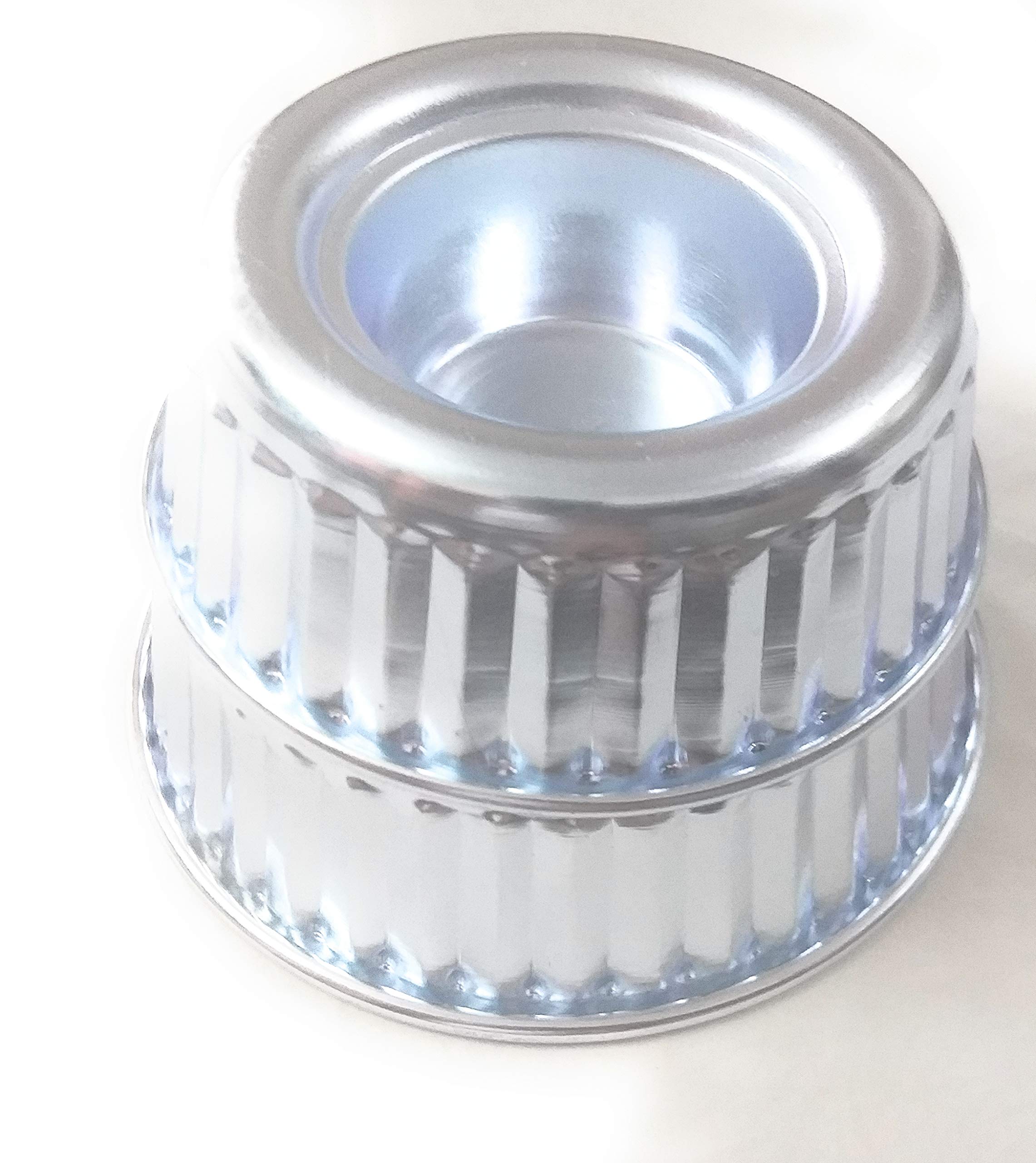 Bakery HUB Aluminium Cake Baking Volcano/Bundt Pan 6 Inch & 7 Inch (Set of 2) 1