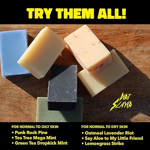 Miniatura 6 de Dirt Slayer Jabón en barra totalmente natural (dile aloe a mi pequeño amigo)