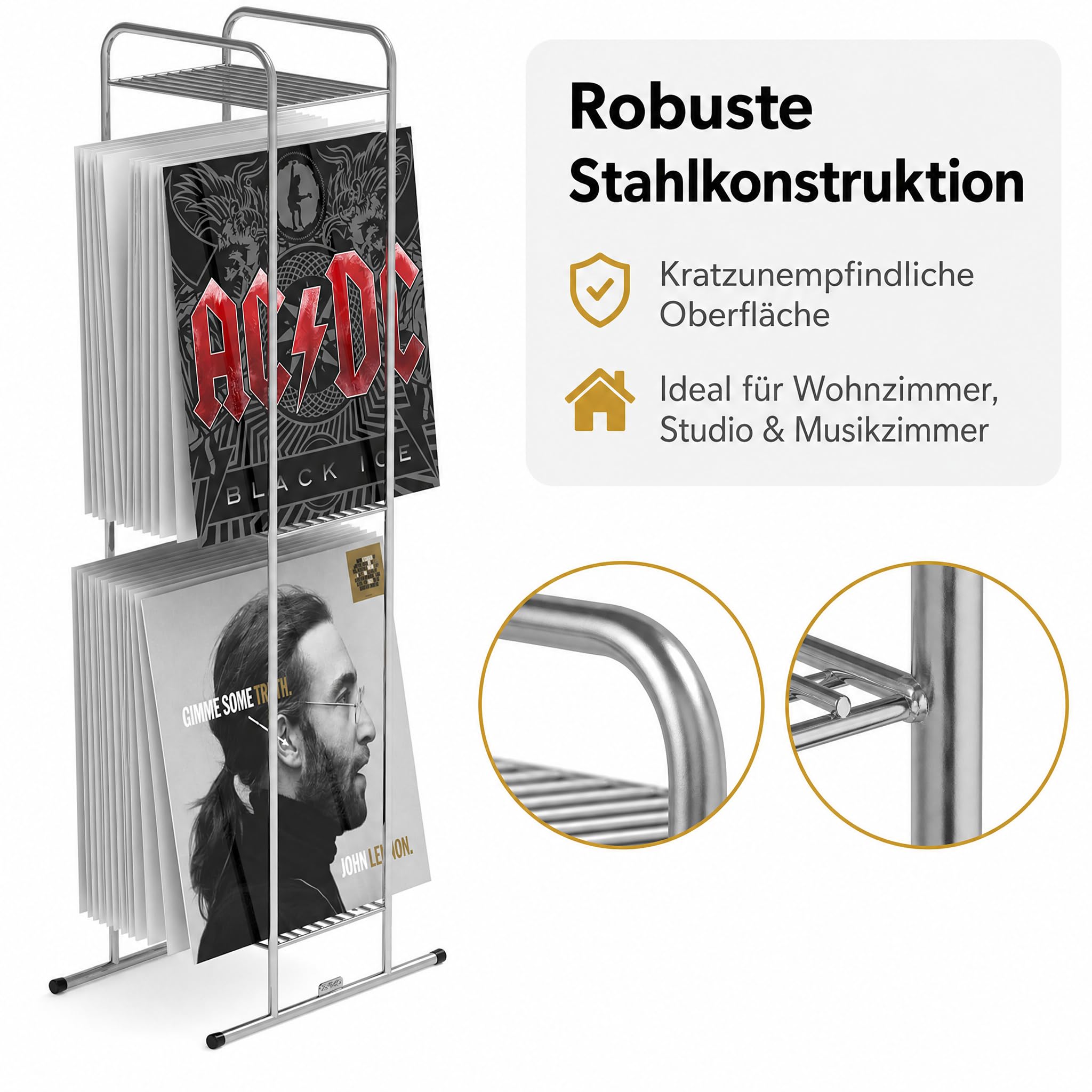 Zomo Vs-Rack Vinya 100 cromato