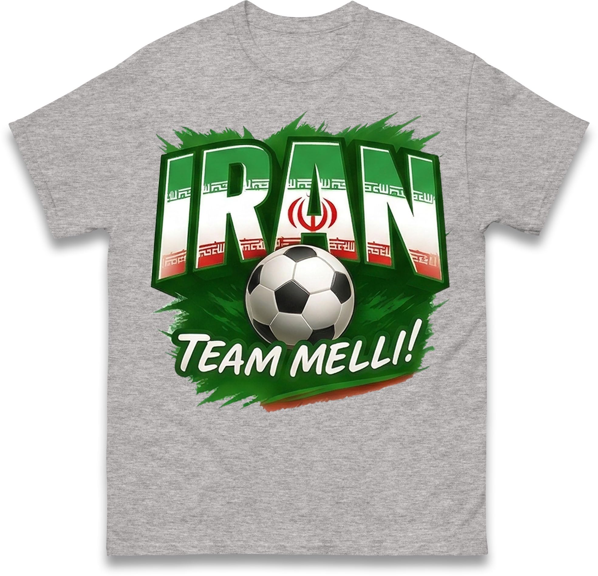 Iran Team Melli Football T‑Shirt, Iran National Football Team Fan Tee, Team Melli Jersey Shirt, Unisex Soccer Gear, World Cup & Match Day Gift