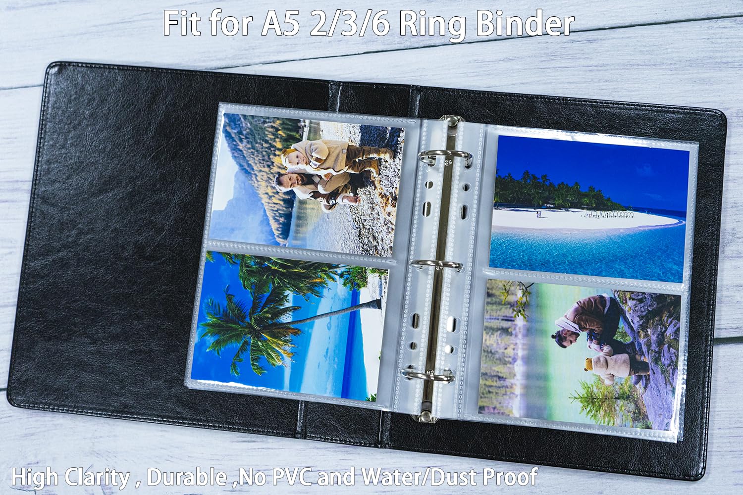 3.5 x5 card sleeves 40 Pack 160 Pockets A5 Binder Index Sleeve Pages, Ultra-Clear 3.5x5 Inch Binder Protective for Photos and Seed Packets，Side Loading : Office Products and other paper hobbies Gym Heroes Unlimited Booster Pack:Erika The 5 best Dinosaur poxybrthsica