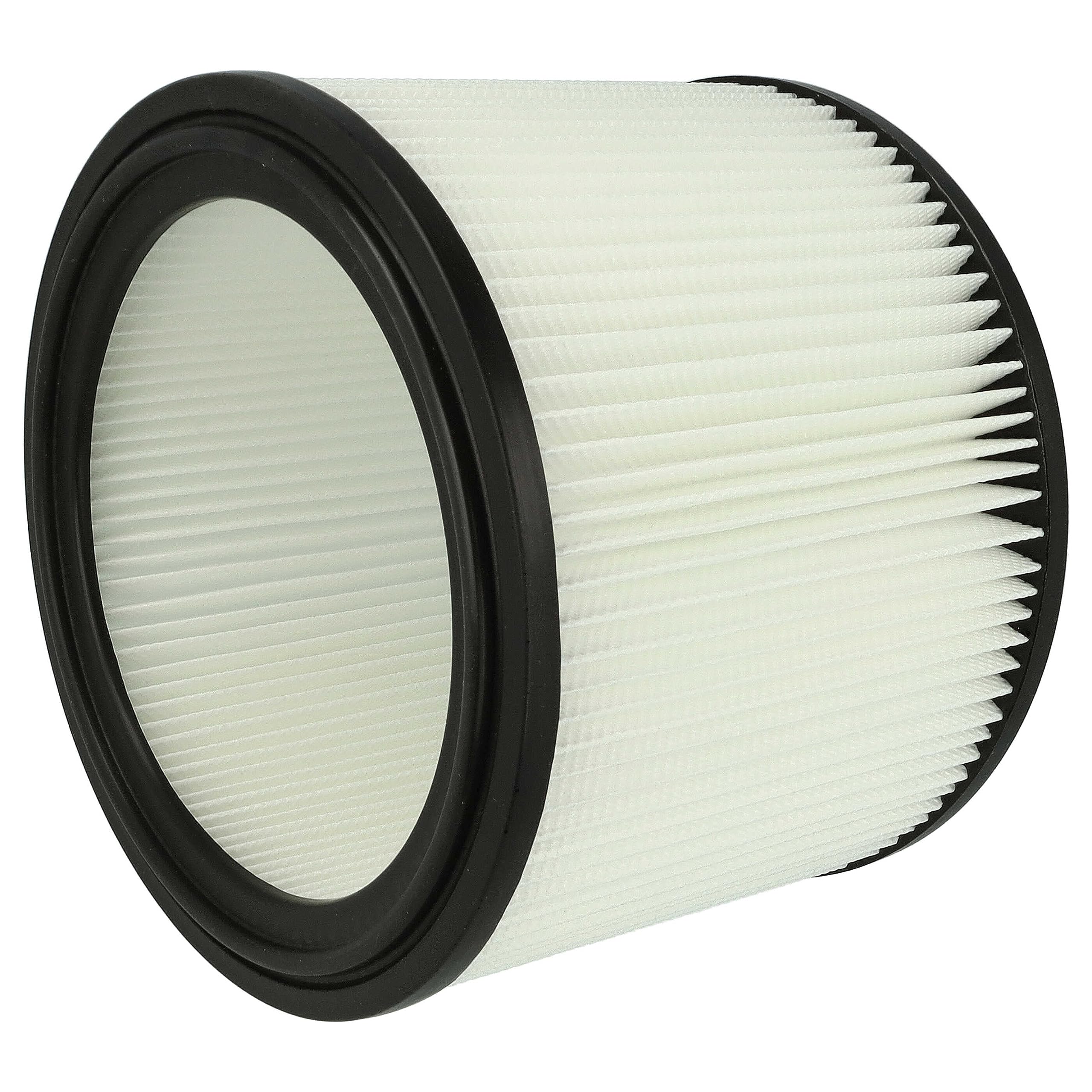 vhbw 3x Filterelement Ersatz für Nilfisk 302000490, 107402338, 302000461 für Nass-/Trockensauger - Feinstaubfilter, Papier/Gummi