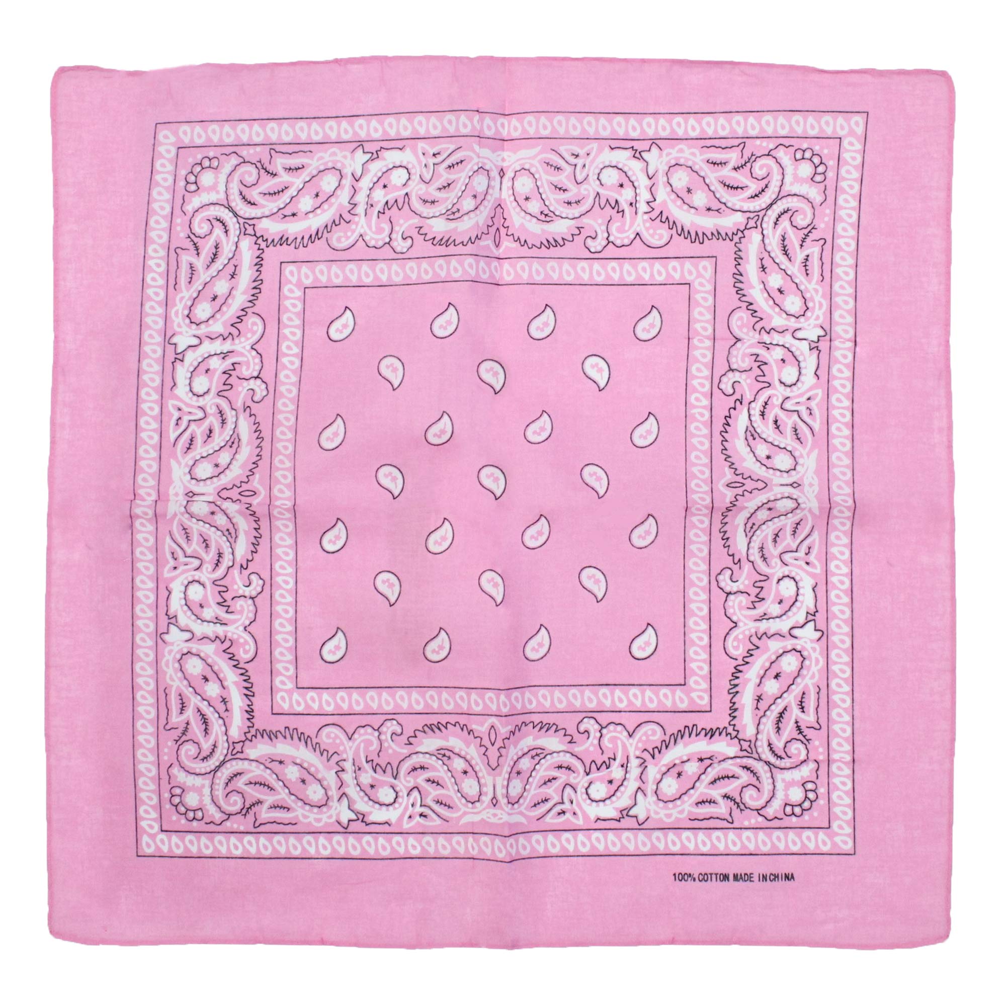 Zac's Alter Ego Retro Vintage Style Cowboy Paisley Bandana/Neckerchief/Durag
