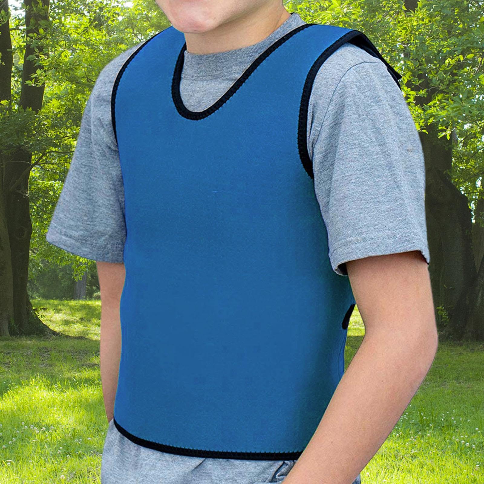 kowaku Gilet sensoriale Gilet di Compressione per Sauna per Adolescenti Gilet Aderente per Bambini con autismo Gilet per Elaborazione sensoriale