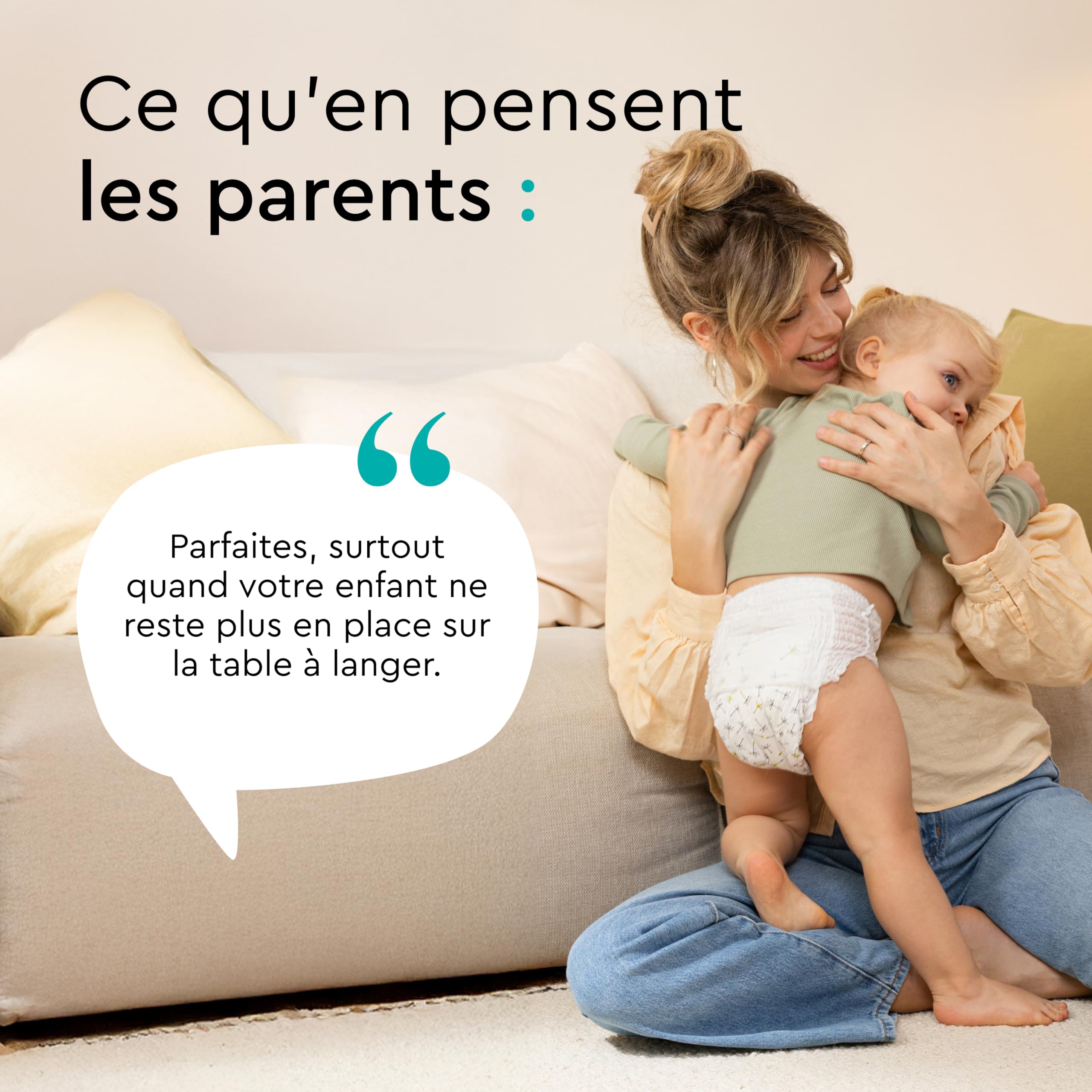 LILLYDOO - Couches-culottes Bébé, Taille 8 (17+ kg), 15 pièces, Ultra-Douces et Anti-fuites, sans Parfum et Lotion pour les peaux sensibles, Testées dermatologiquement