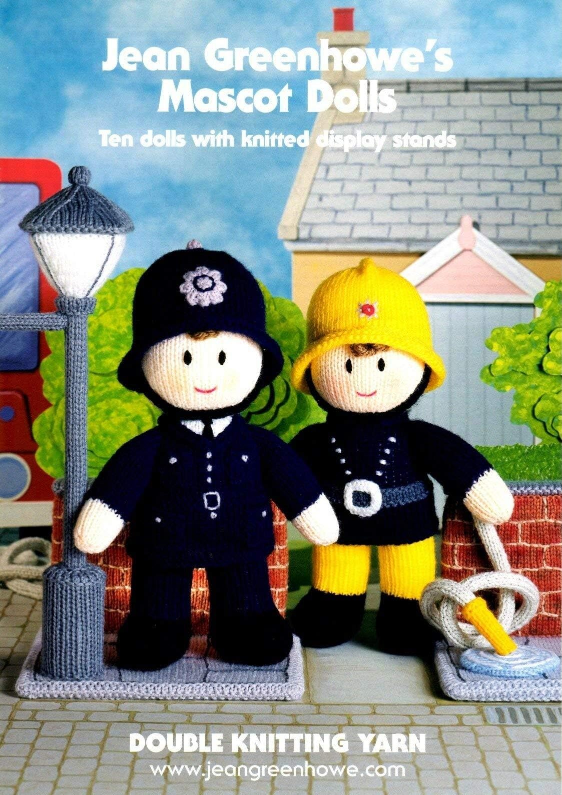 Jean Greenhowe's Mascot Dolls: Ten Dolls with Knitted Display Stands