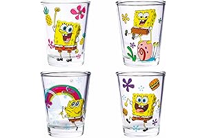 SpongeBob SquarePants Floral Krabby Patty Shot Glass Set