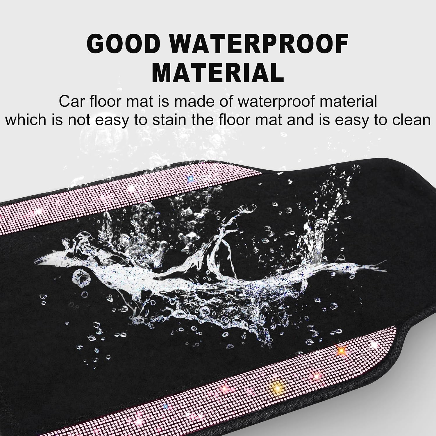 VarCozy Bling Car Floor Mat