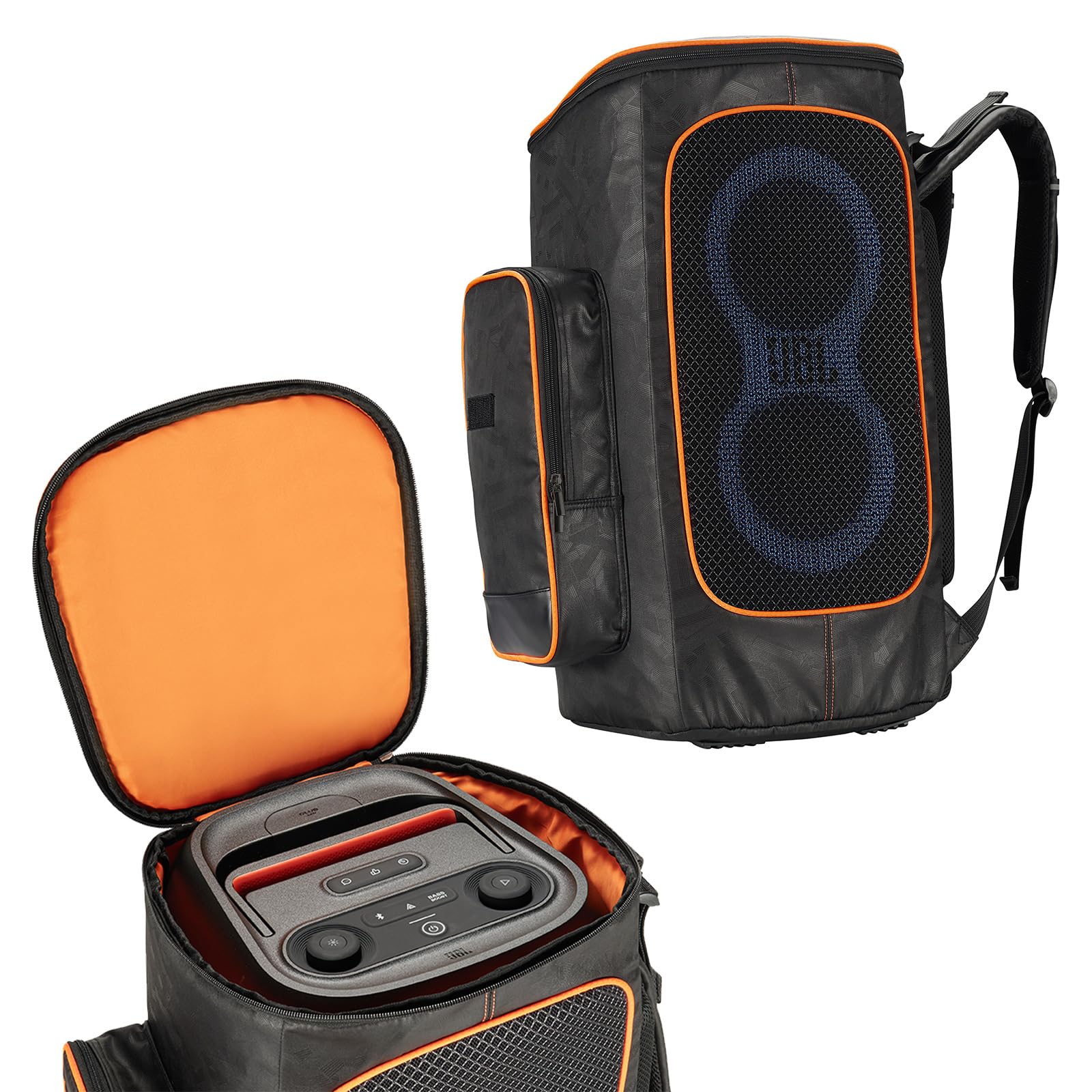 JBL PartyBox 520 - Altavoz portátil para Fiesta Alimentado por batería con Refuerzo de Sonido AI