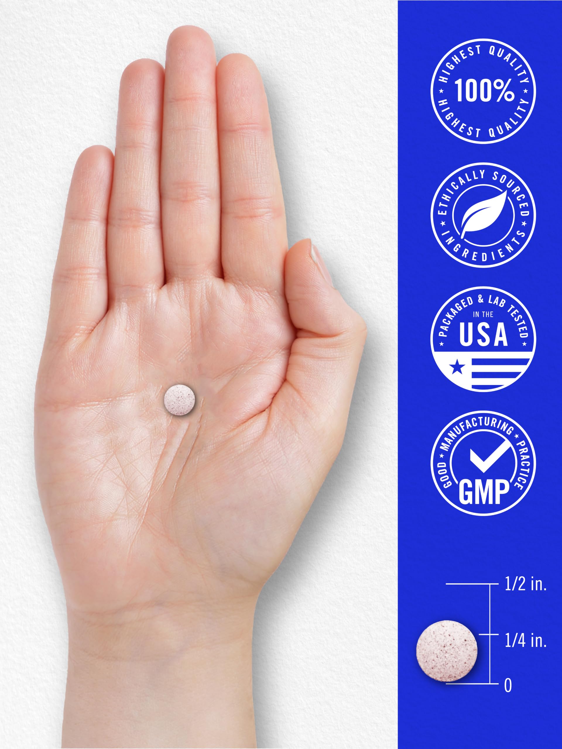 Carlyle B12 Vitamin 2000 mcg | 240 Fast Dissolve Tablets — Amazon image 7