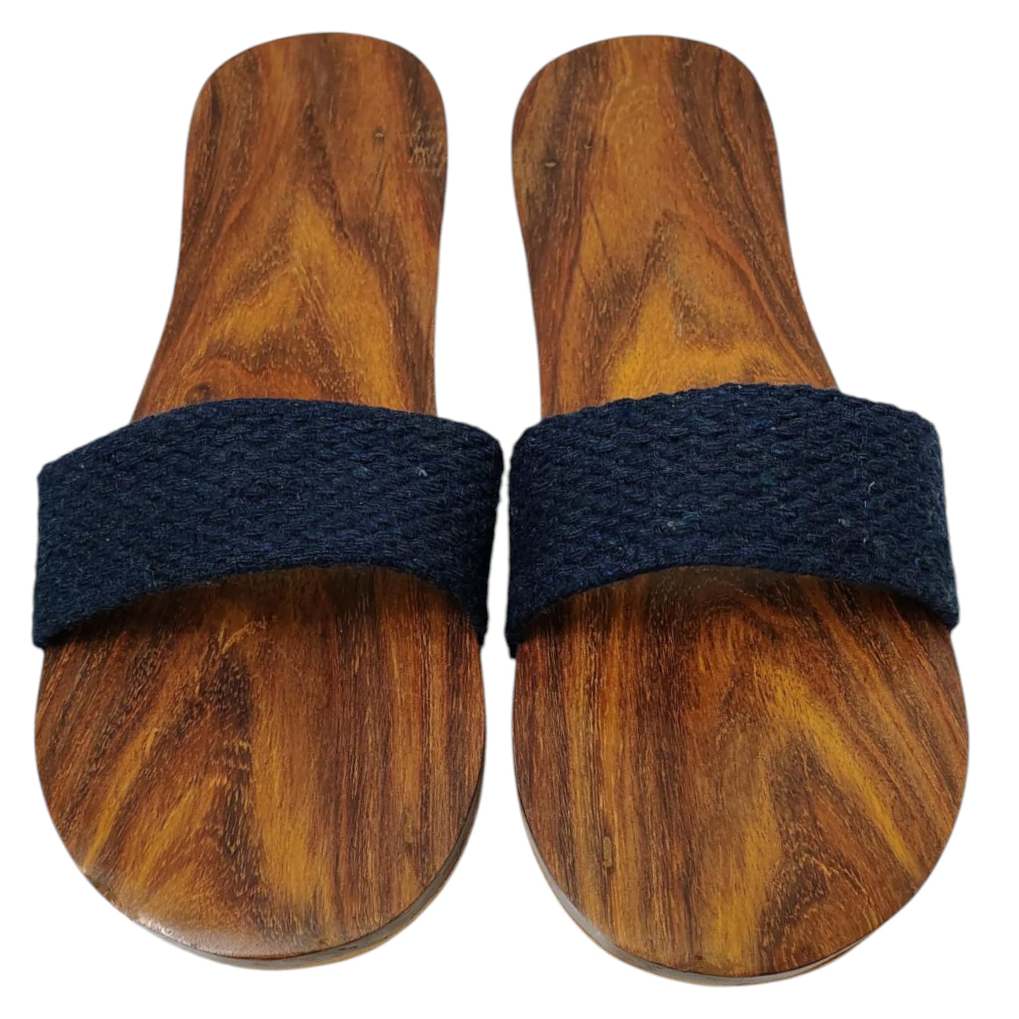 Slippers For Men| Lakdi Ki Paduka, Chappal For mandir Or Puja Ghar| Khadau Chappal For Men (Size-6-8UK) (Rosewood-Brown)-image-37