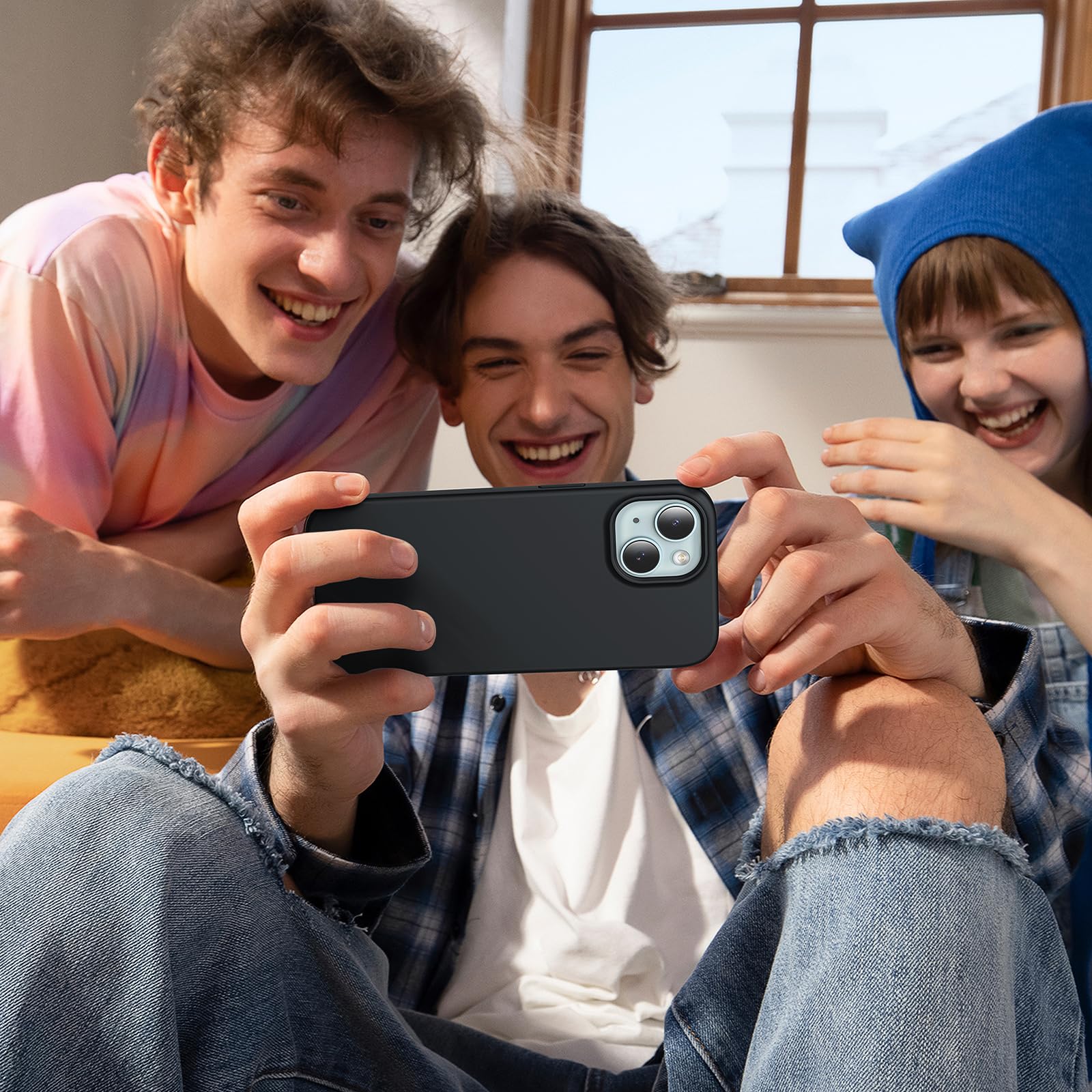 TOCOL Cover agnetica per iPhone 15 6,1 Pollic, Copatibile con agSafe