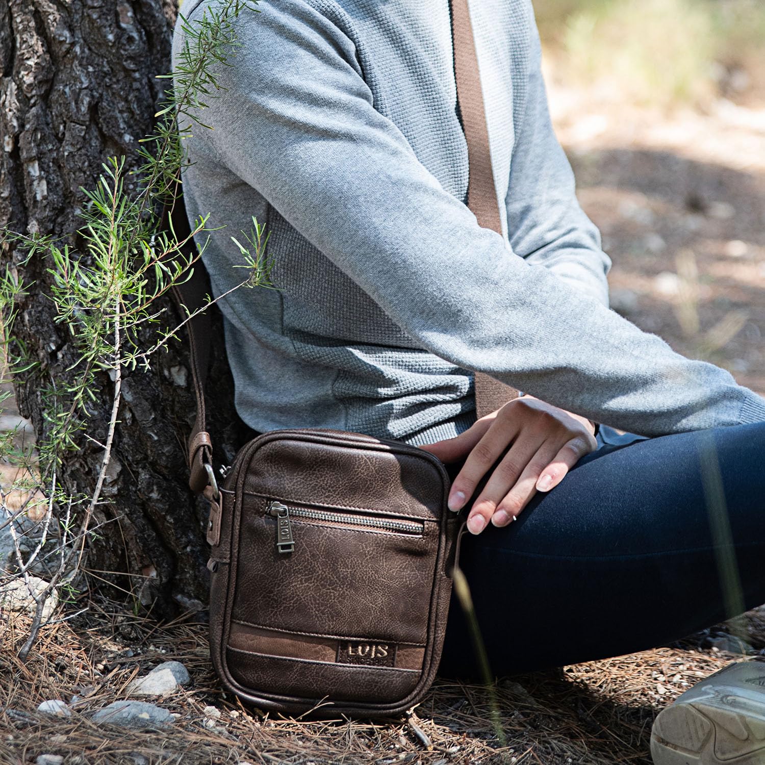 Lois - Bandoleras Hombre - Bolso Hombre Bandolera Ajustable - Bandolera Hom