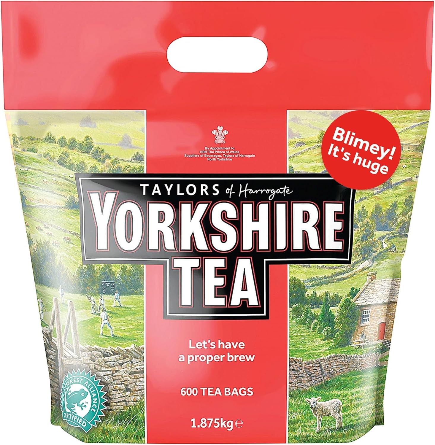 Yorkshire Tea 600 torebek na herbatę