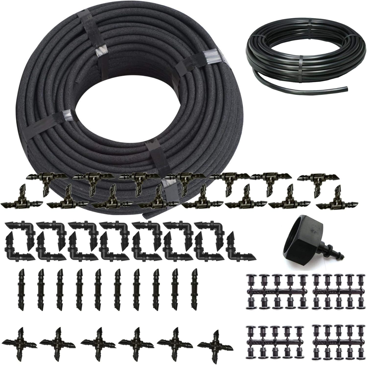 Hortafix Leaky Hose 25M 4mm Micro Irrigation Kit, pipe, supply pipe and