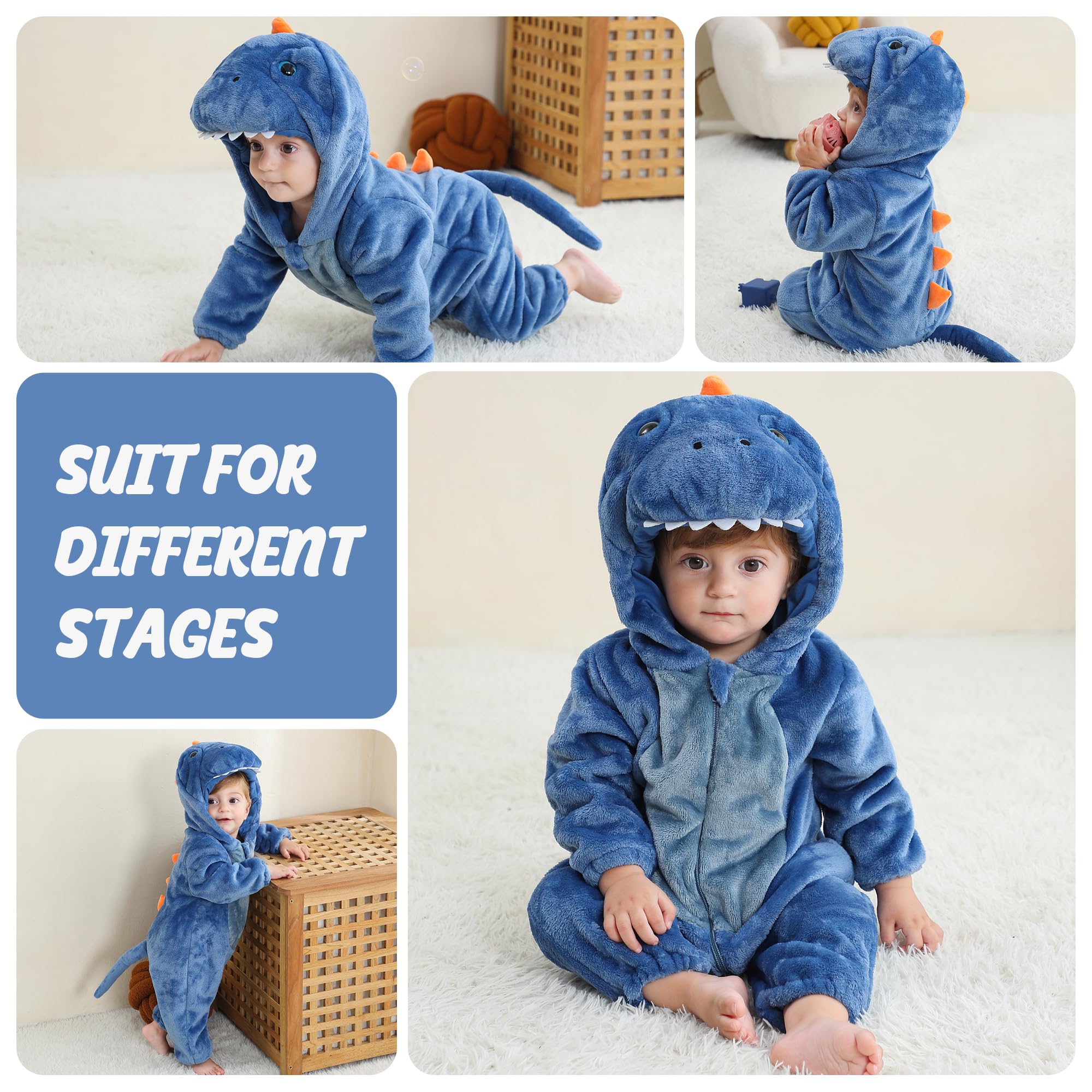 Tuta Invernale con Cappuccio Unisex 2-36 Mesi