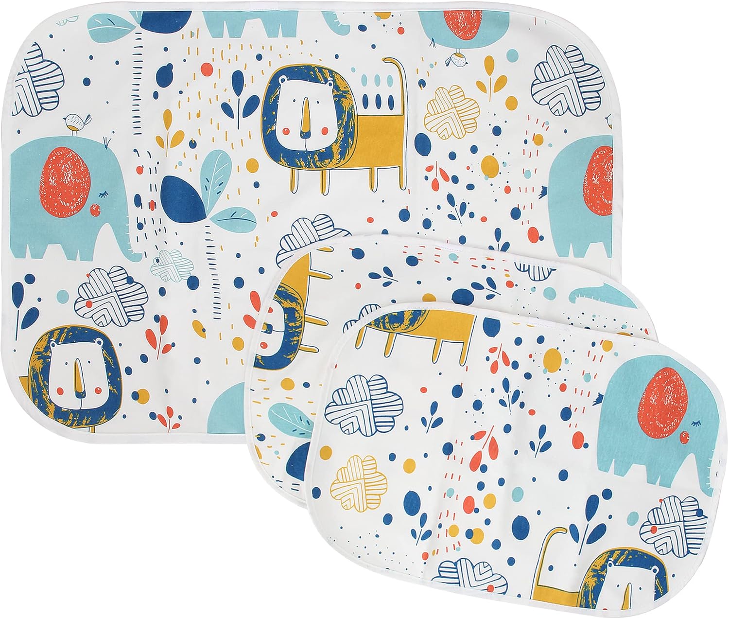 MyKazoe Waterproof Play Yard Pad & Lap Pads Set