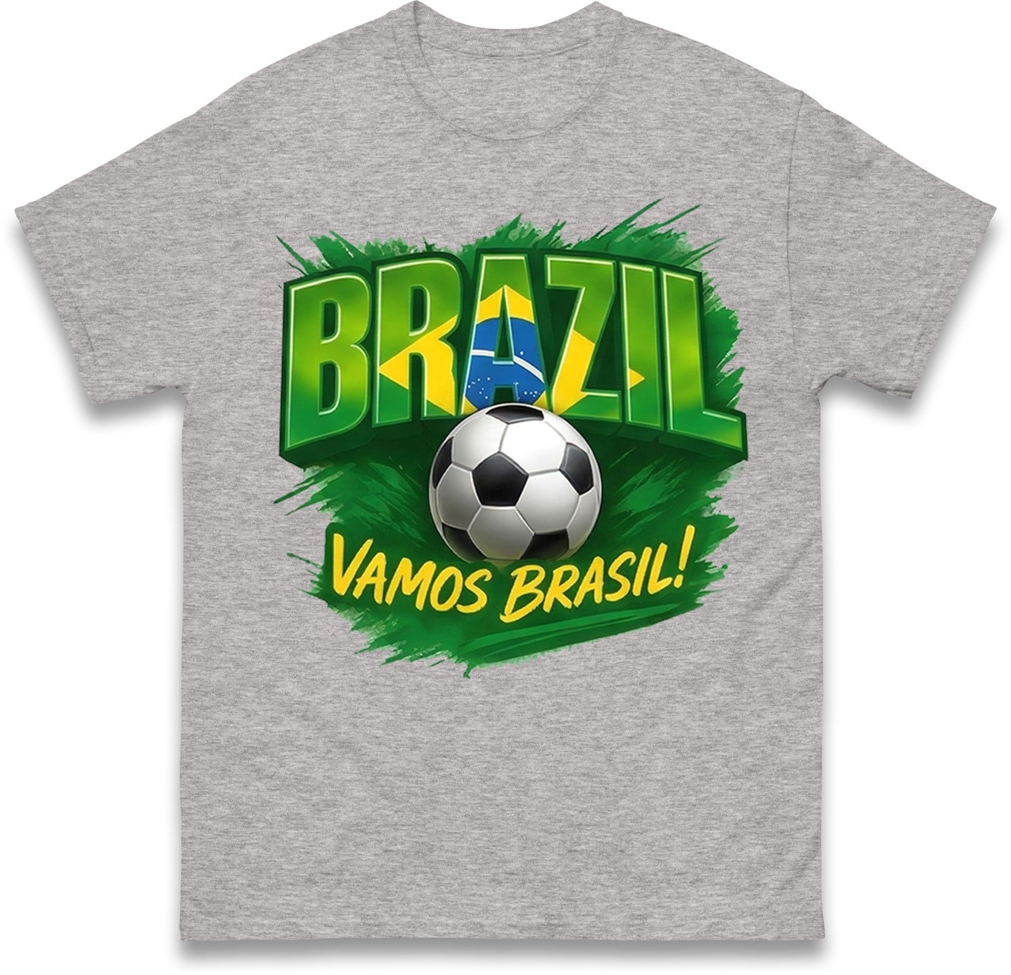 Vamos Brasil T-Shirt, Brazil Football Supporter Fan Shirt, Brazil Pride Graphic Gift T Shirt