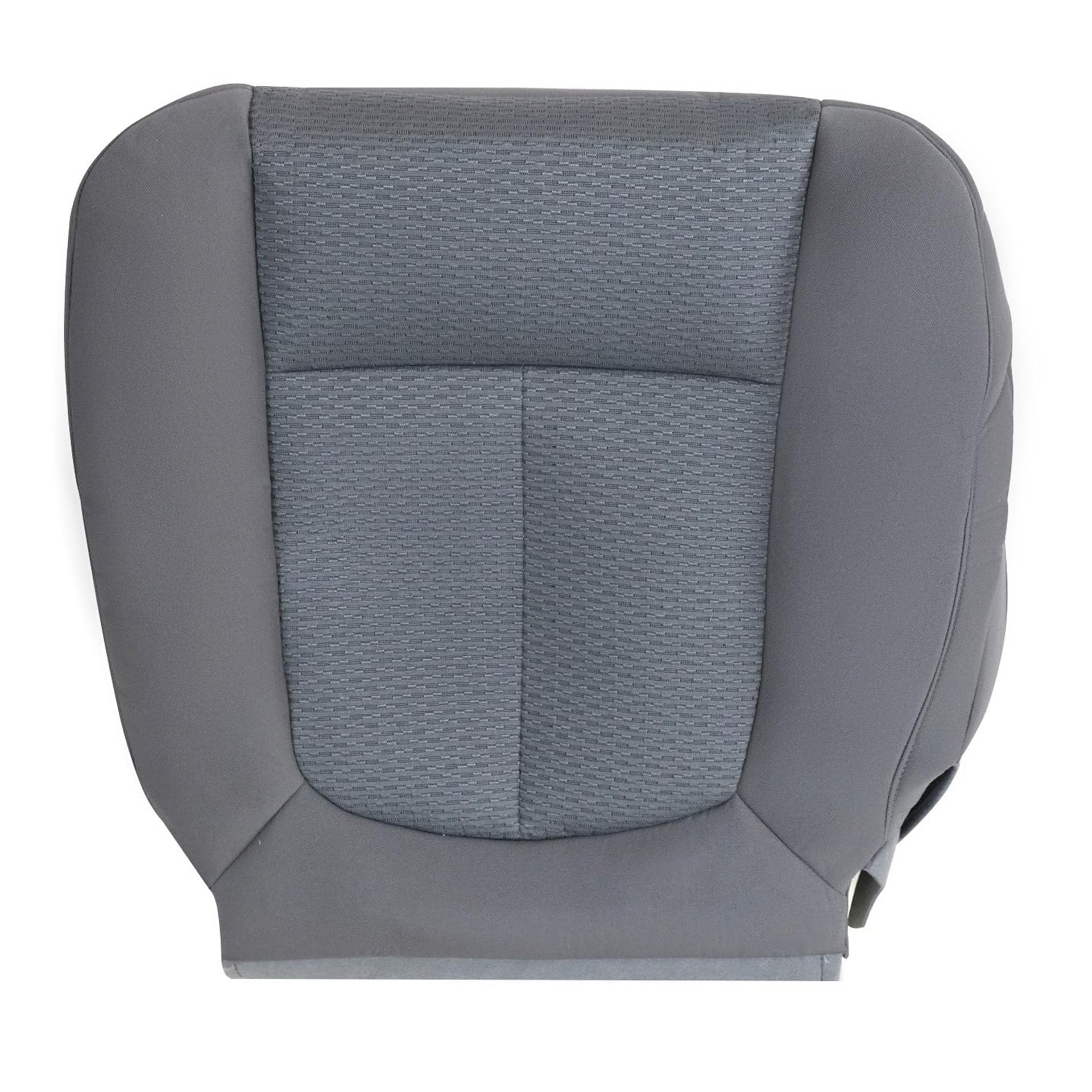 GXARTS Driver Side Bottom Lower Replacement Cloth Seat Cover Steel Gray Compatible with Ford F150 2011 2012 2013 2014