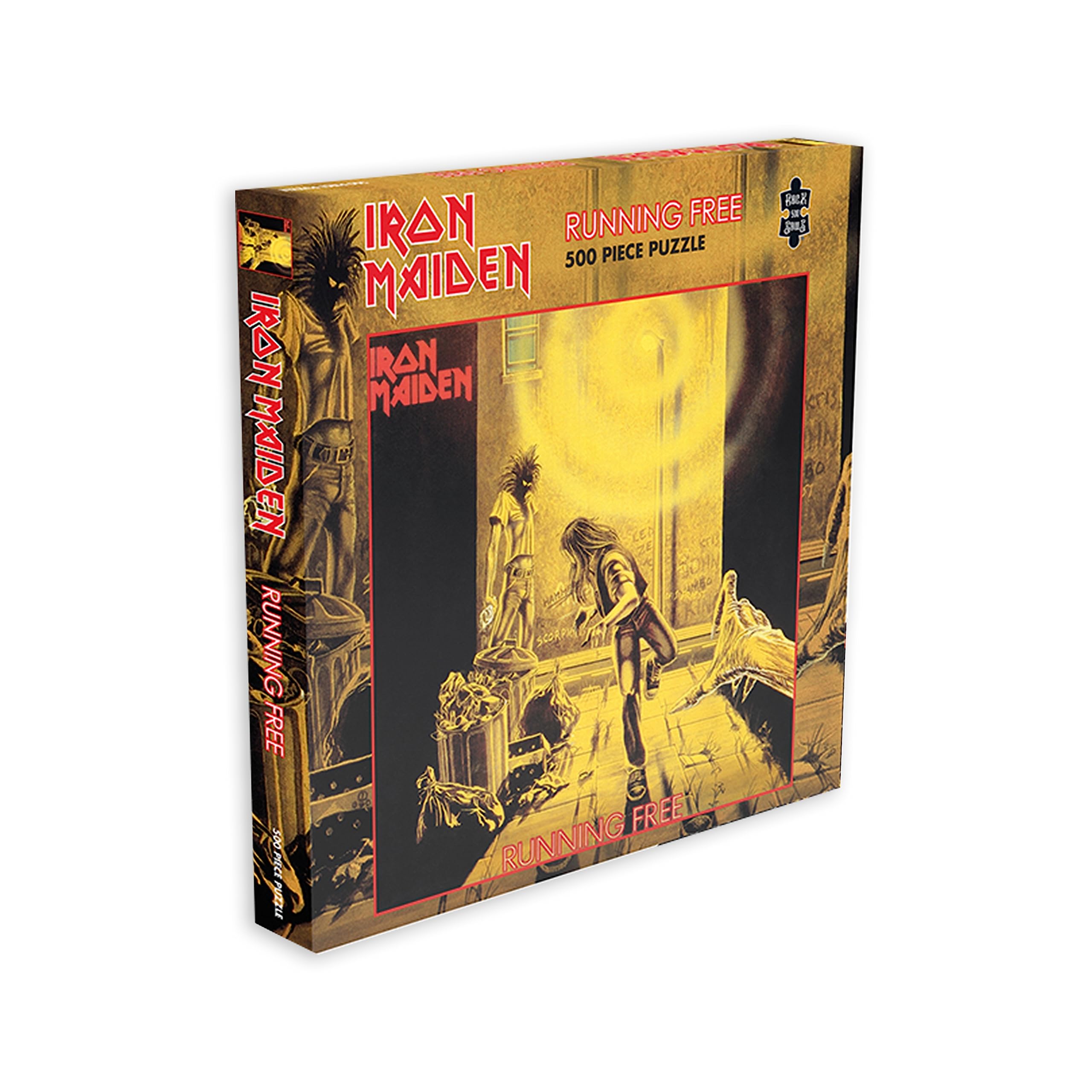 Iron Maiden Running Free 500 pc jigsaw puzzle 390mm x 390mm
