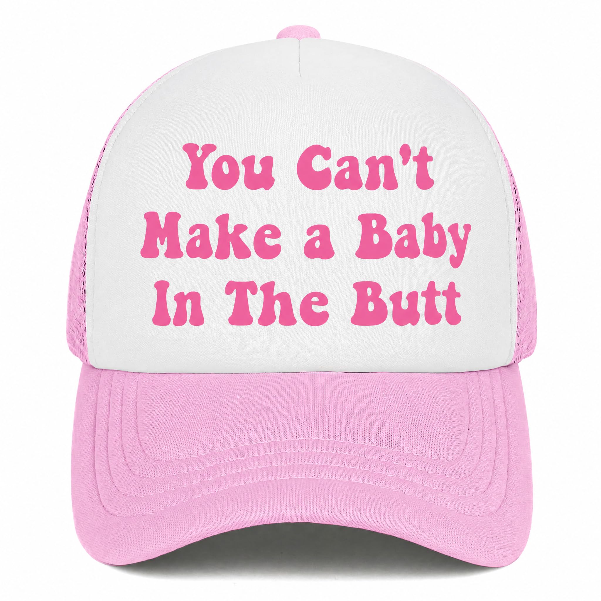 Put It On My Boyfriends Tab Trucker Hats for Women Pink Men Humor Gift Pink Hats for Men