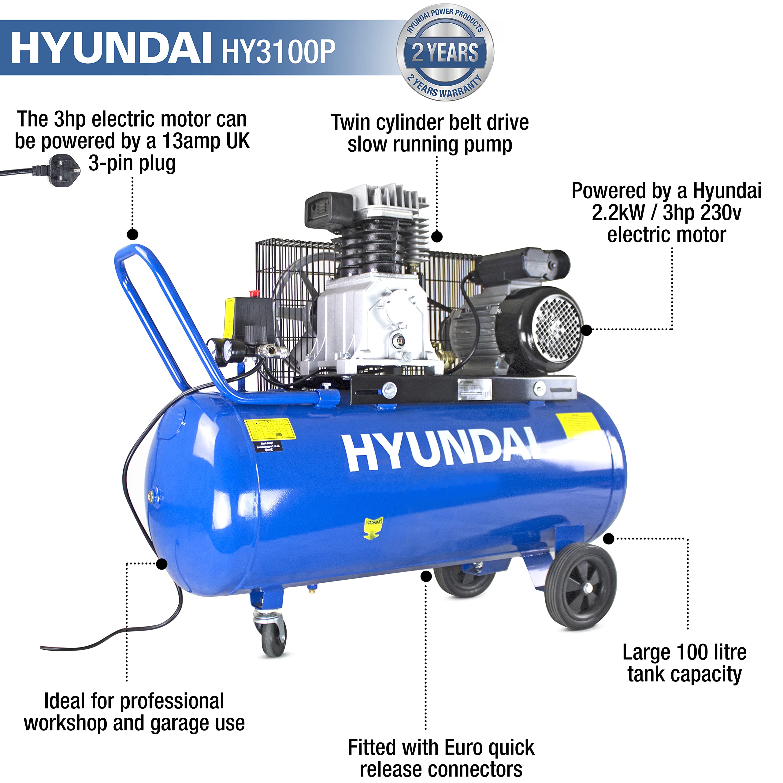 Image of Hyundai HY3100P at Amazon