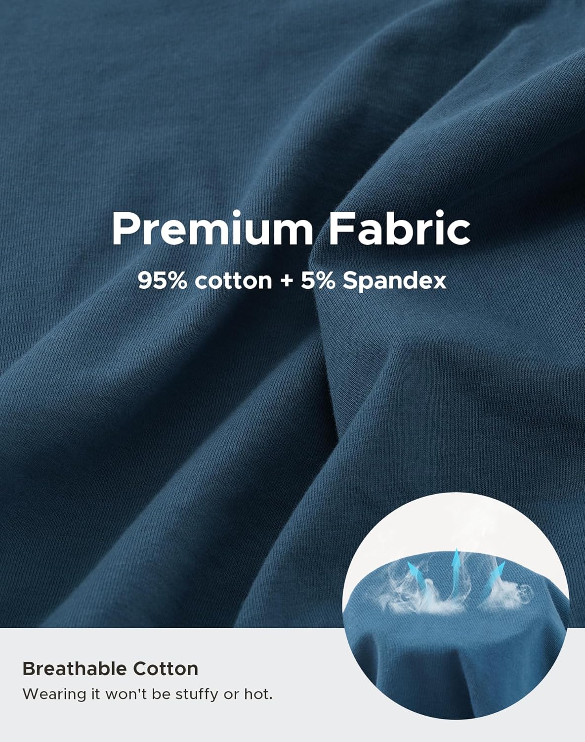 INNERSY Men's Cotton Underwear 7-Pack Colorful Boxer Briefs with Fly for a Week - Image 4