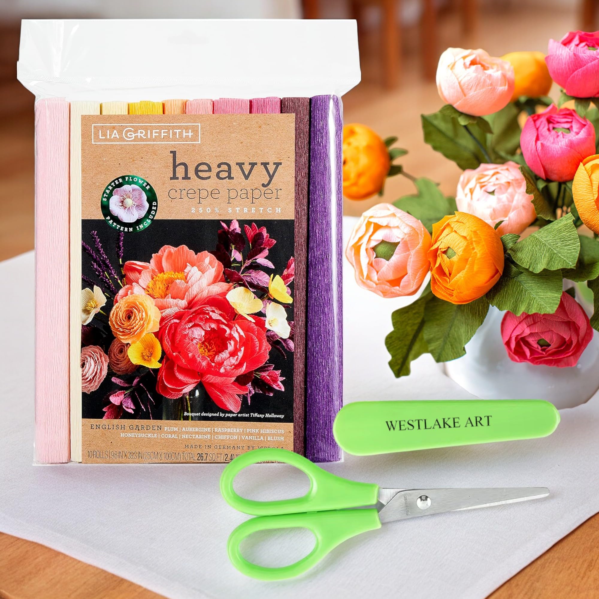 Premium Italian Crepe Paper (60 GSM), 19 1/2