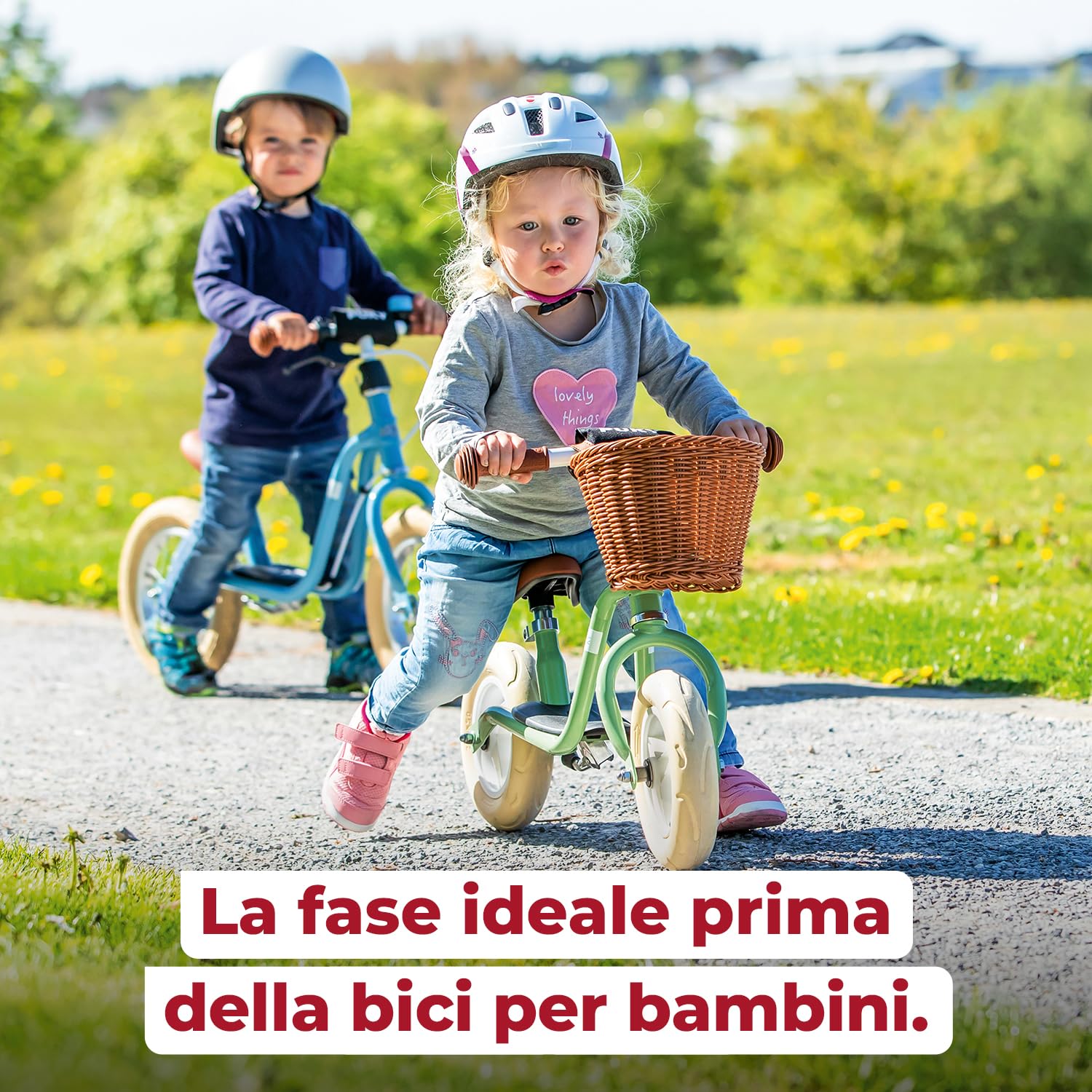 PUKY Draisienne di 2 Anni LR M Pigeon Cile Red