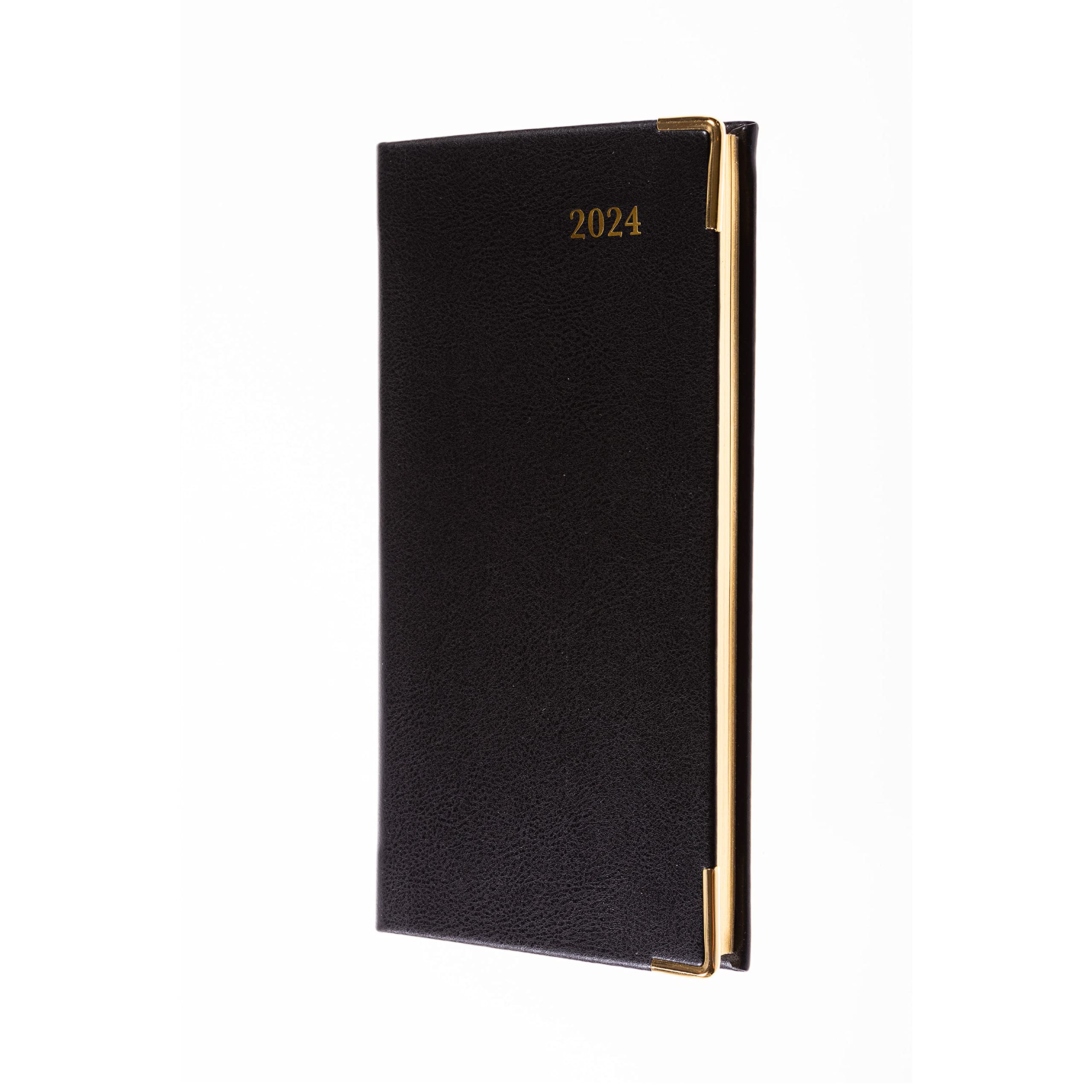Collins Debden Collins Classic 2024 Diary Slimchart Week to View Business Planner (with Appointments) - Business Planner and Organiser - January to December 2024 Diary - Weekly - Black - CAPV.99-24