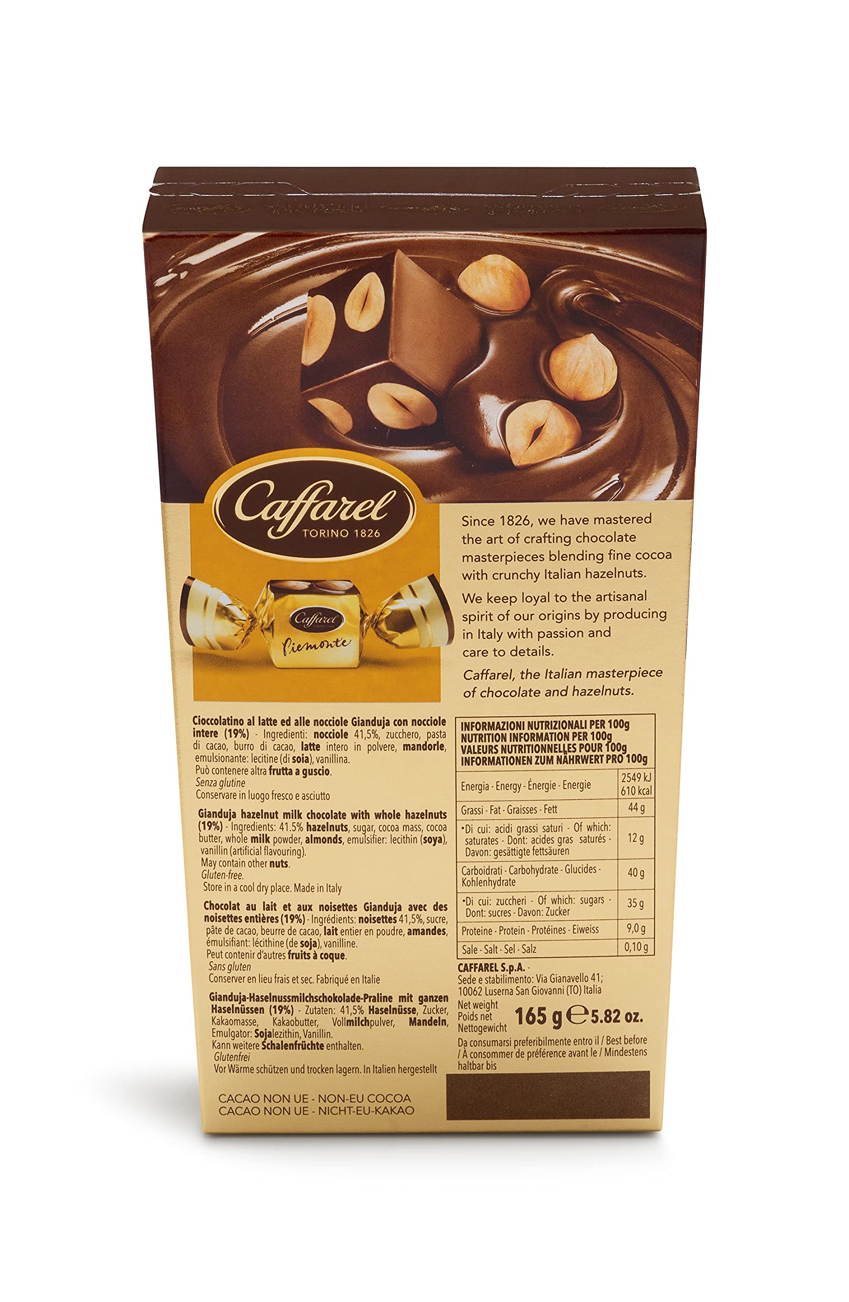 Amazon.com : Caffarel Chocolate Truffles Cornet Pralines