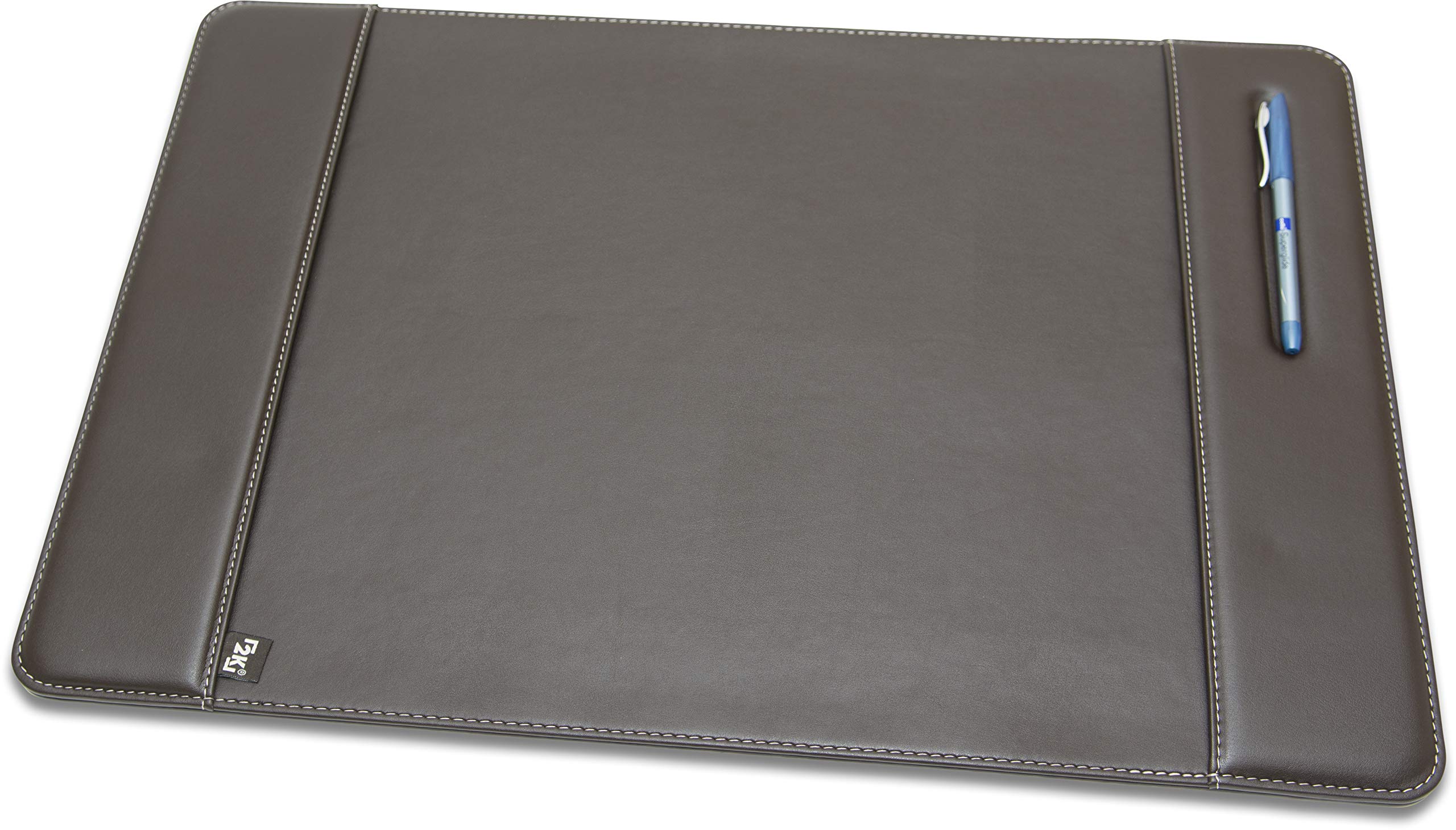 2K 535-2 Sümen Suni Deri Tek Parça Pad 38 x 58 Cm, Kahverengi