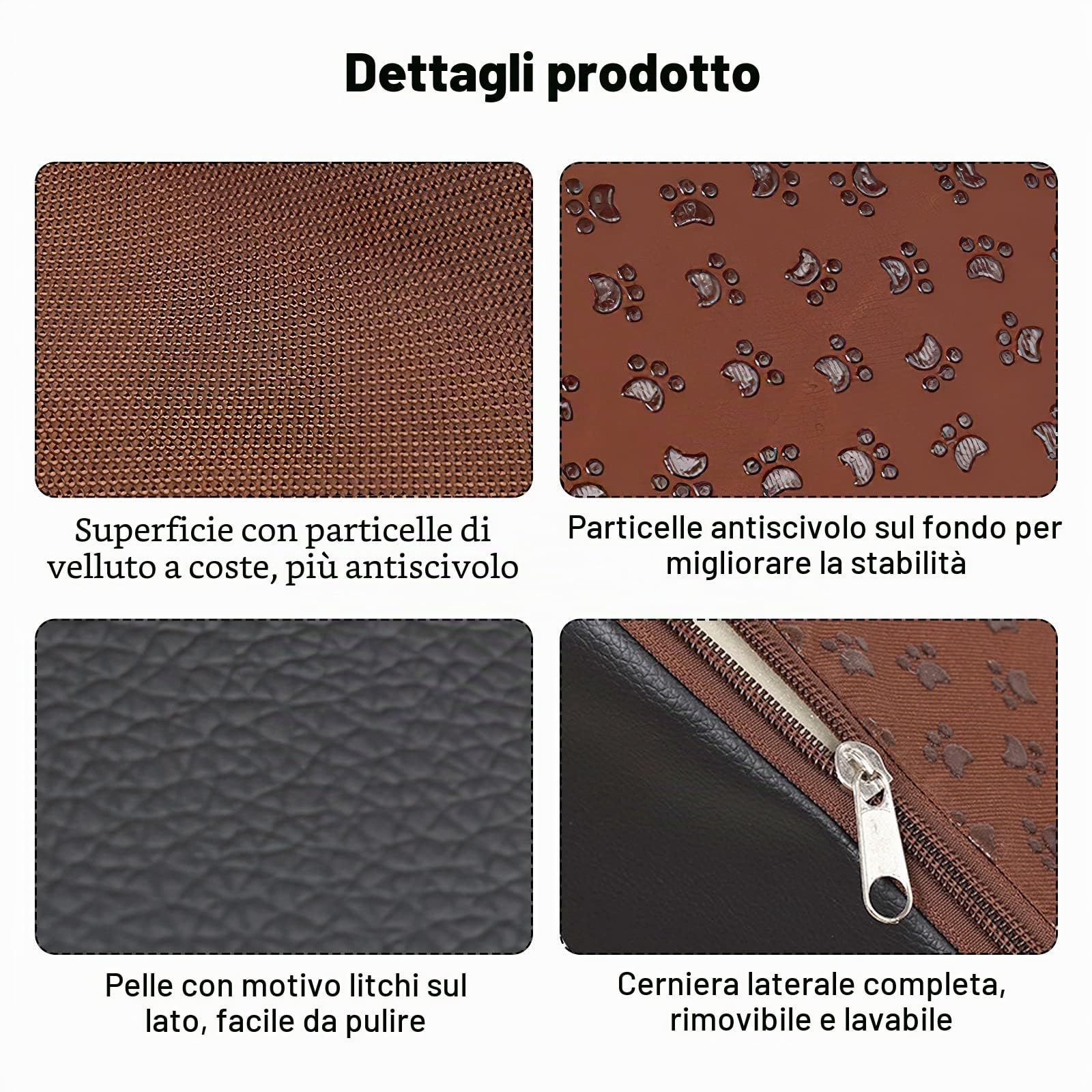 Galatée Scale Per Animali Domestici, Rampa Per Animali Domestici Rimovibile Lavabile, Gradini Per Cani In Schiuma Ad Alta Densità 3 Livelli Scala Per Animali Domestici（Grigio）