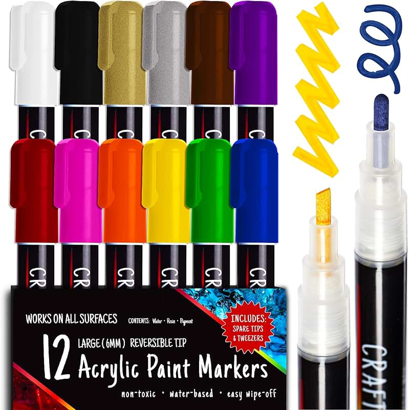 acrylic markers