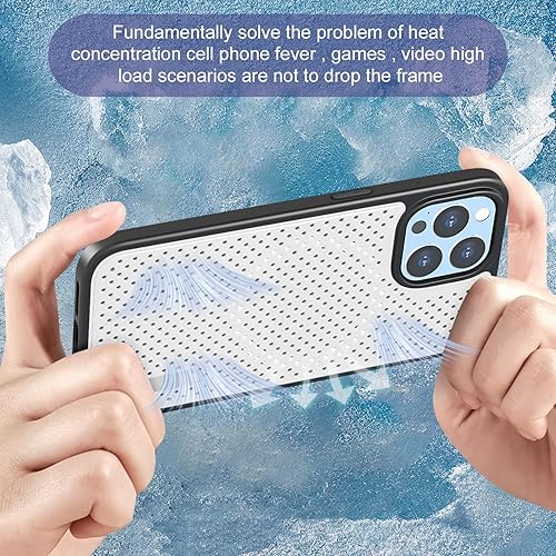 Miniatura 3 de Funda protectora completa para iPhone 13 Pro con disipación de calor, carga inalámbrica Magsafe, soporte magnético, antiarañazos, a prueba de