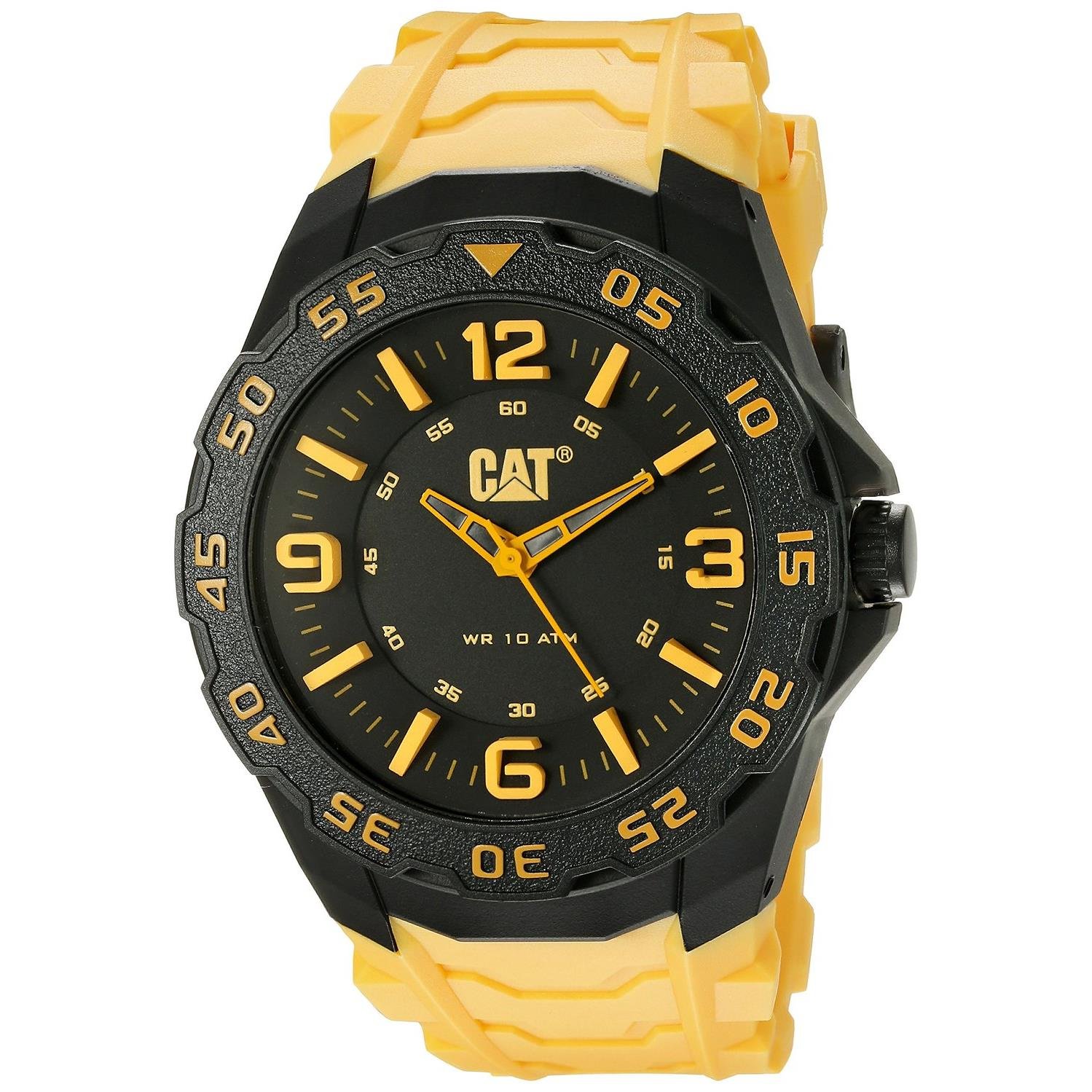 CATCAT WATCHES Men's Motion Analog Display Quartz Black Watch