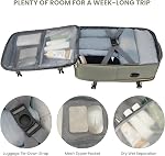 YAMTION Travel Backpack for Women,Carry On Luggage with 4 Packing Cubes