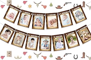 First Rodeo Birthday Party Supplies Cowboy 1st Birthday Photo Banner First Rodeo Photo Banner First Rodeo Party Supplies Cowboy Birthday Party Decoration for Boys First Birthday Photo Banner First Birthday Cowboy
